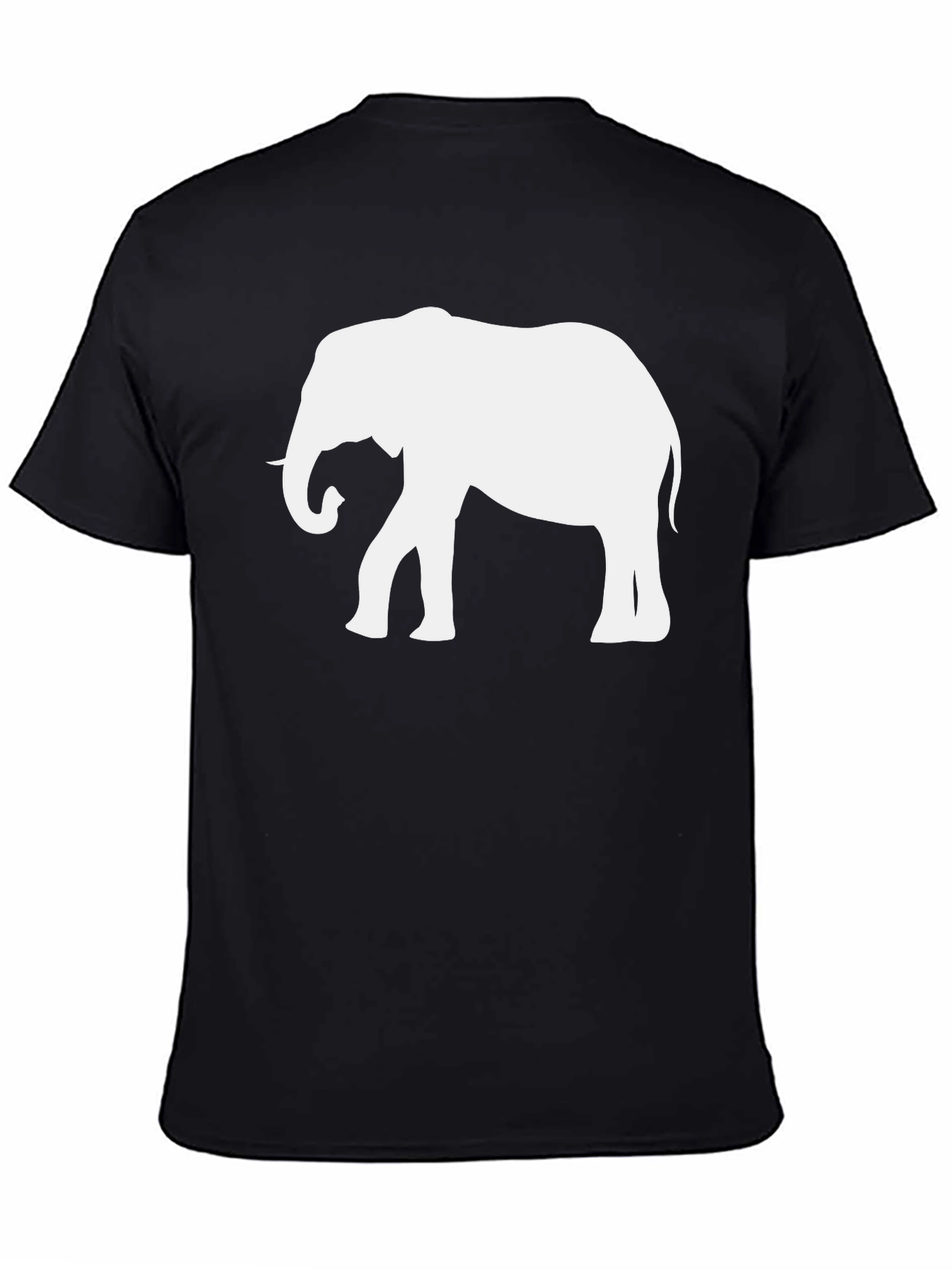 Elephant Graphic Black Tee