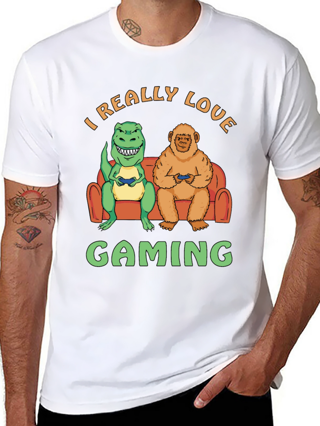 I Really Love Gaming T-Shirt
