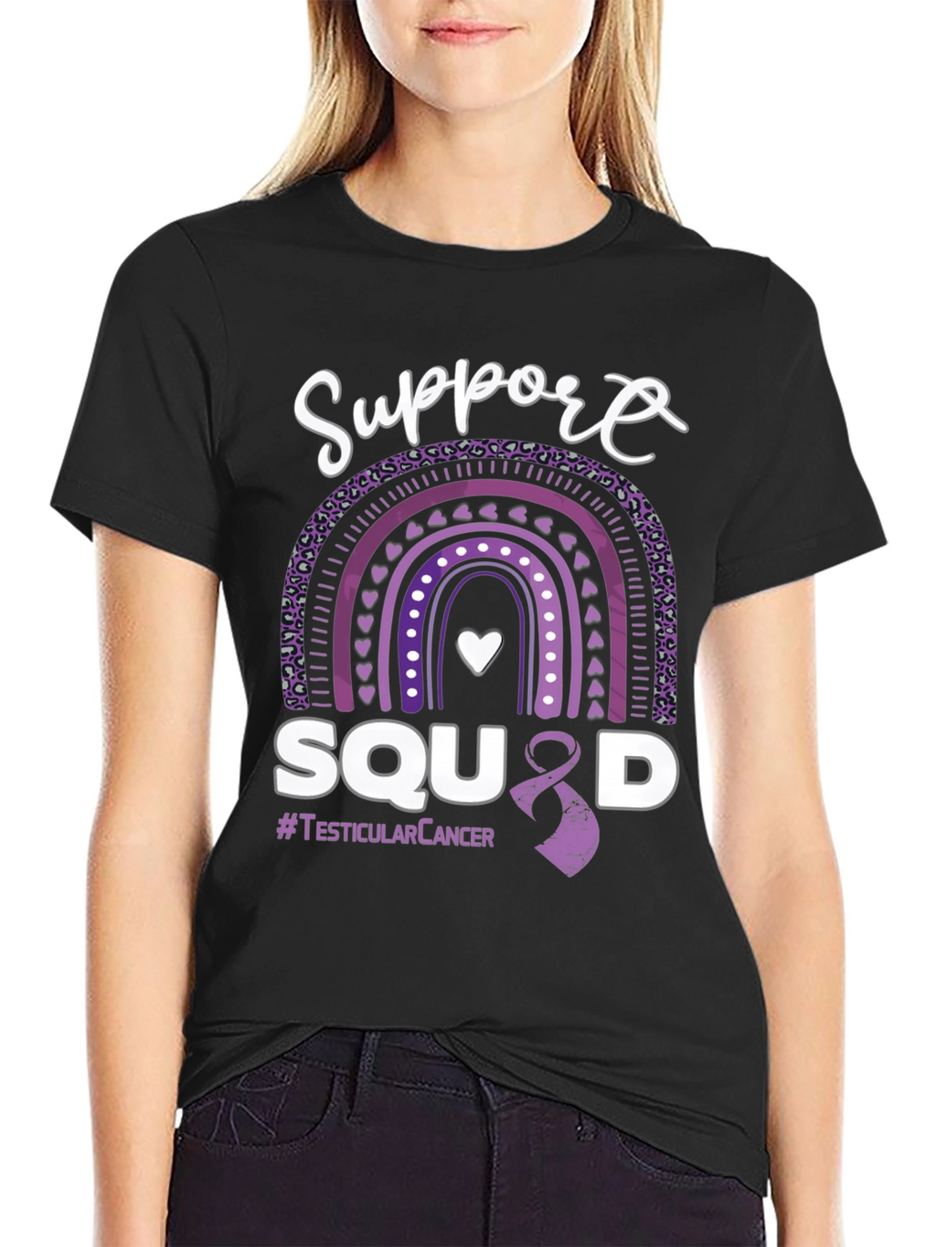Support Squad Testicular Cancer Awareness T-Shirt