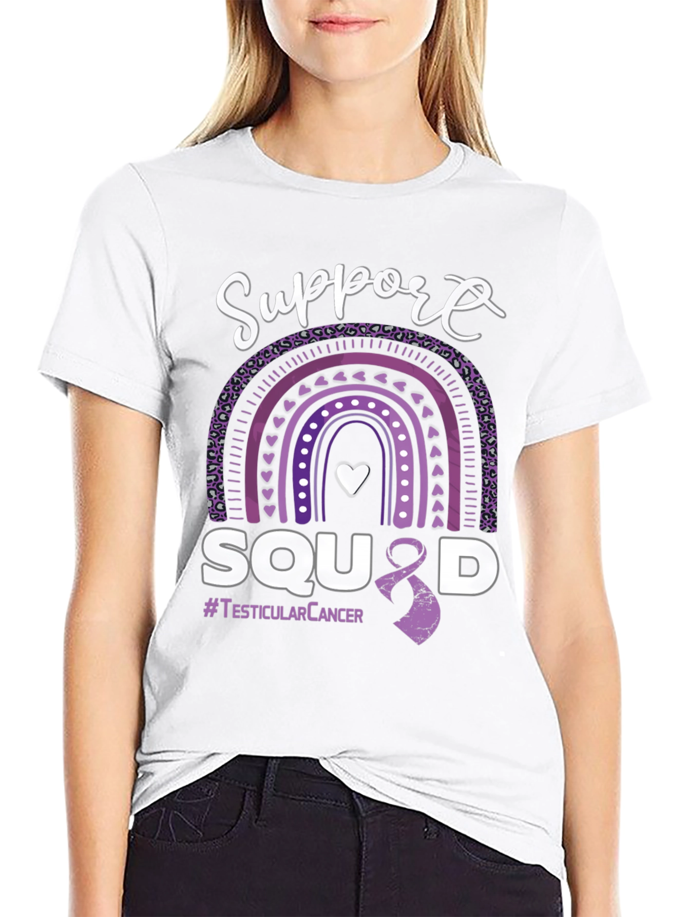 Support Squad Testicular Cancer Awareness T-Shirt