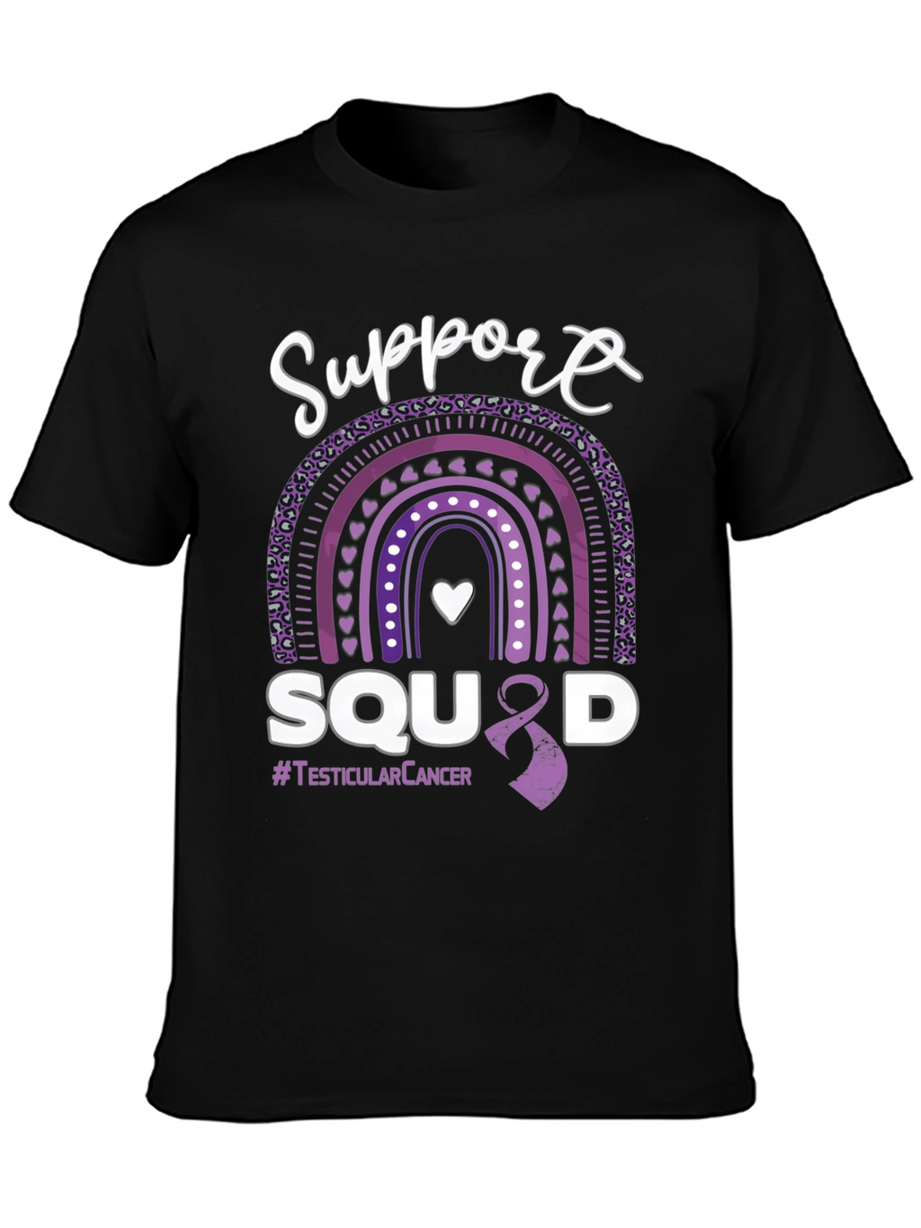 Support Squad Testicular Cancer Awareness T-Shirt