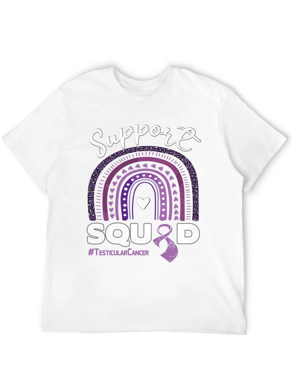 Support Squad Testicular Cancer Awareness T-Shirt