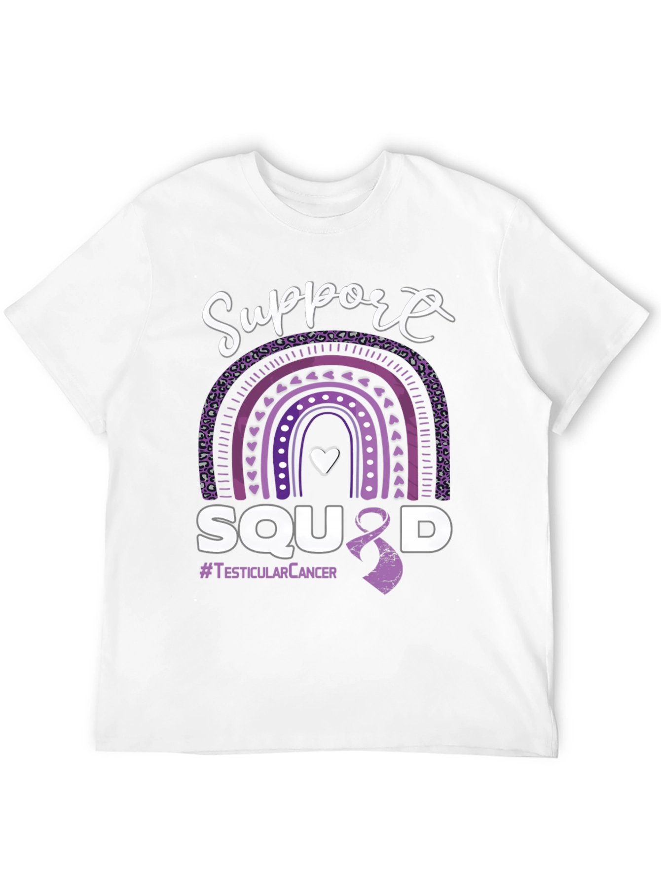 Support Squad Testicular Cancer Awareness T-Shirt