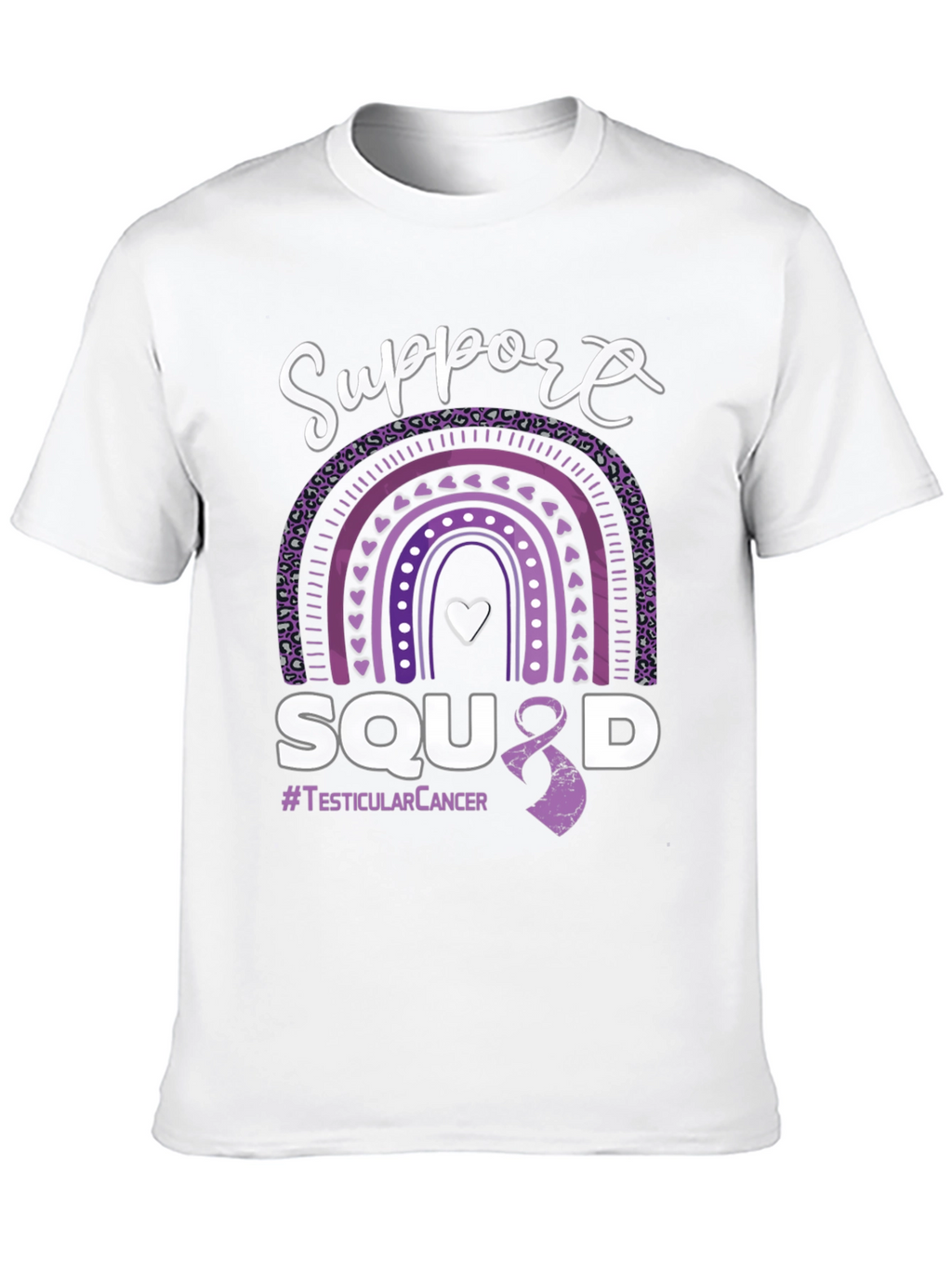 Support Squad Testicular Cancer Awareness T-Shirt