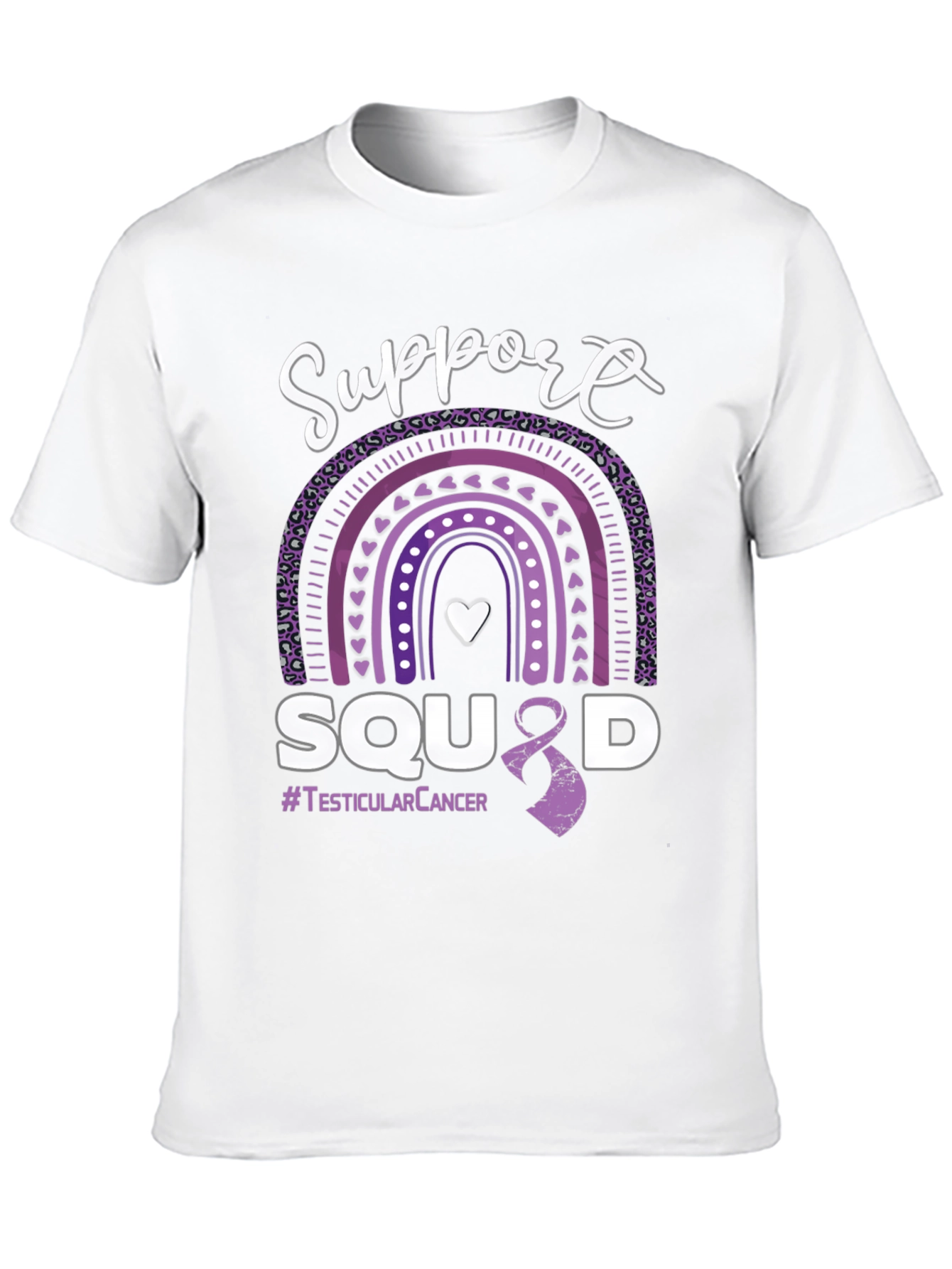 Support Squad Testicular Cancer Awareness T-Shirt