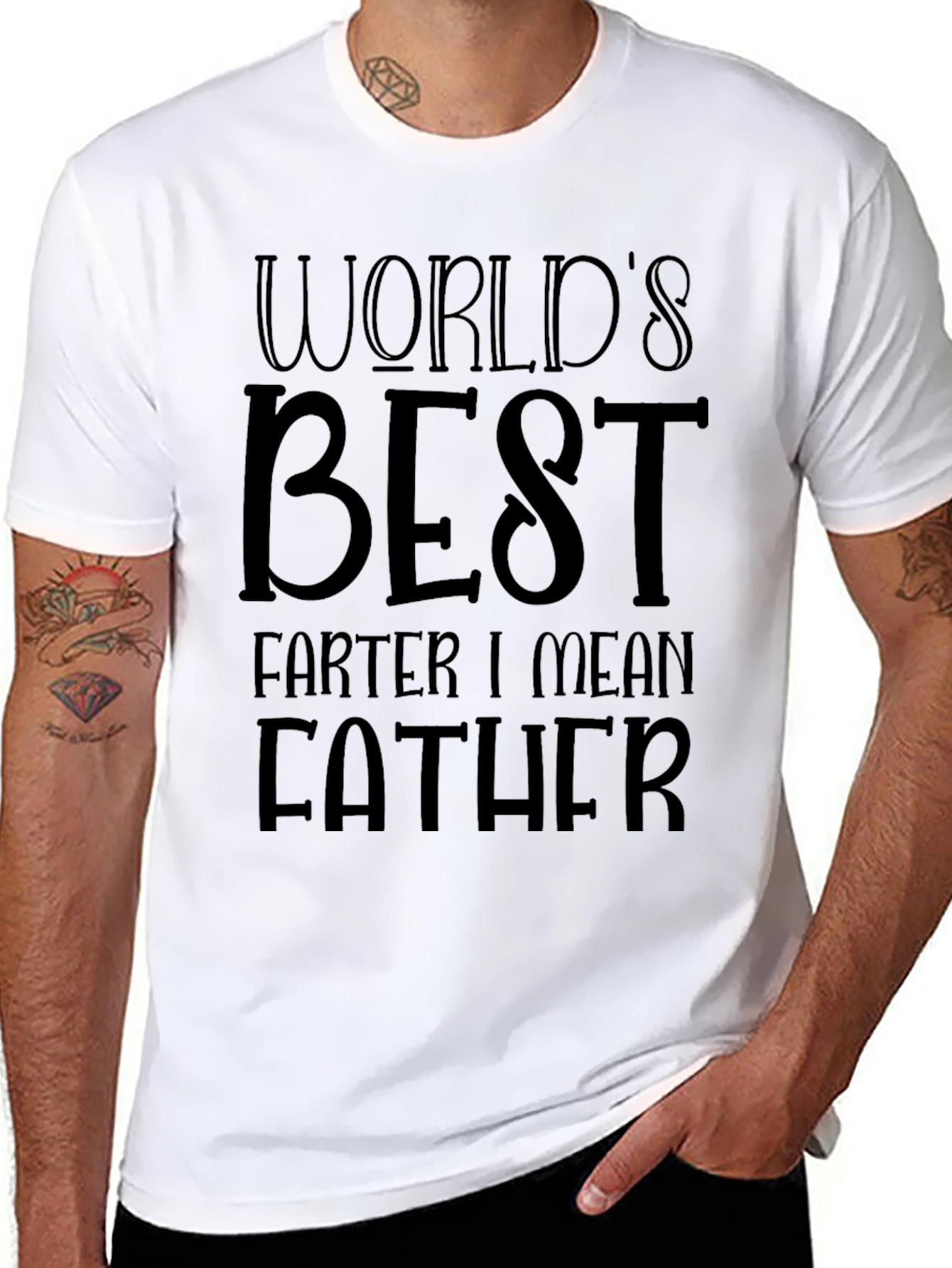 Worlds Best Farter I Mean Father T-Shirt