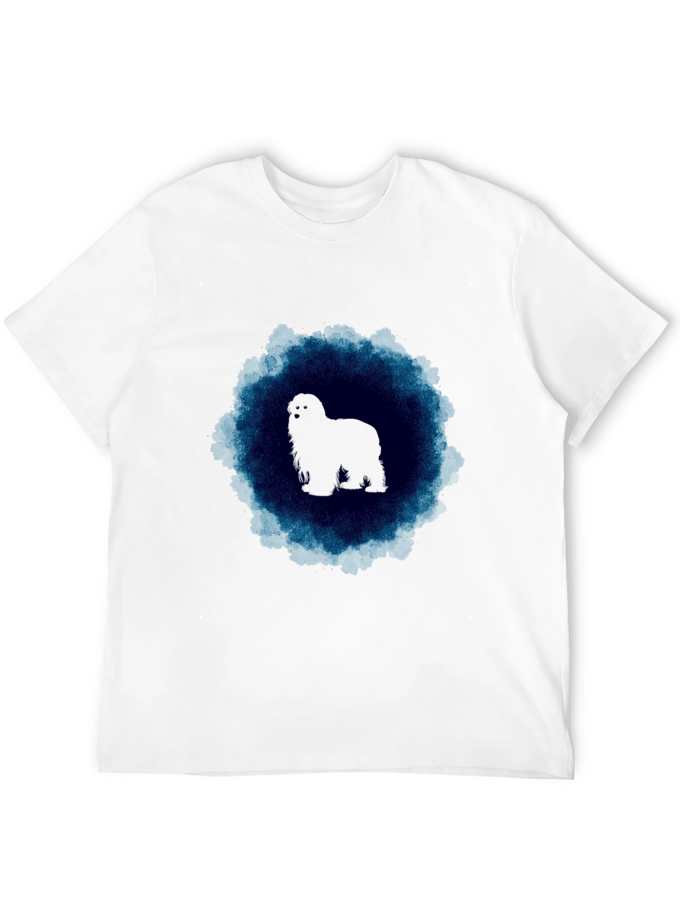 Dog Silhouette Tee - Unique Graphic T-Shirt