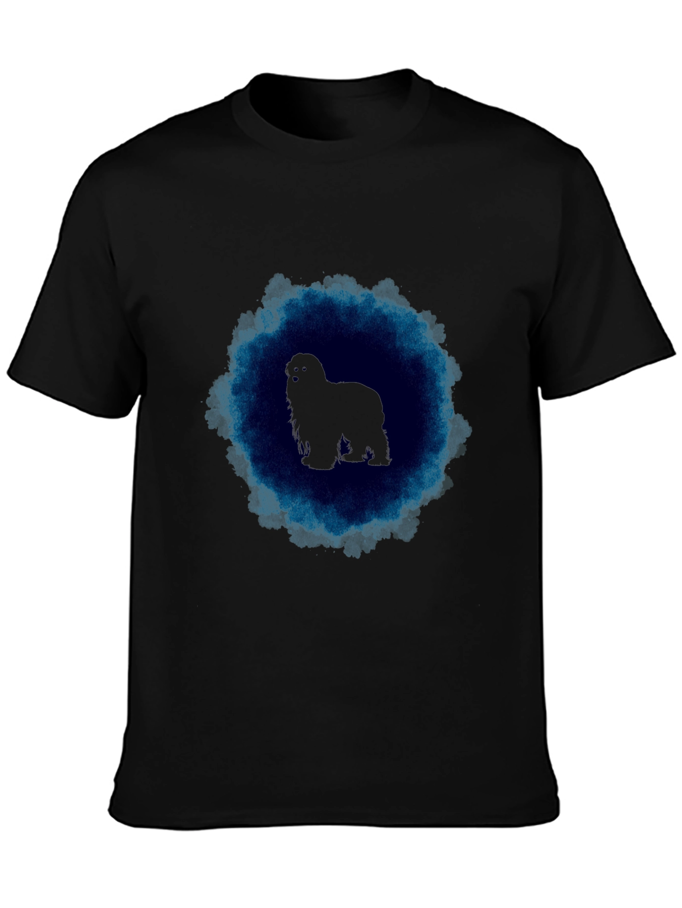 Dog Silhouette Tee - Unique Graphic T-Shirt