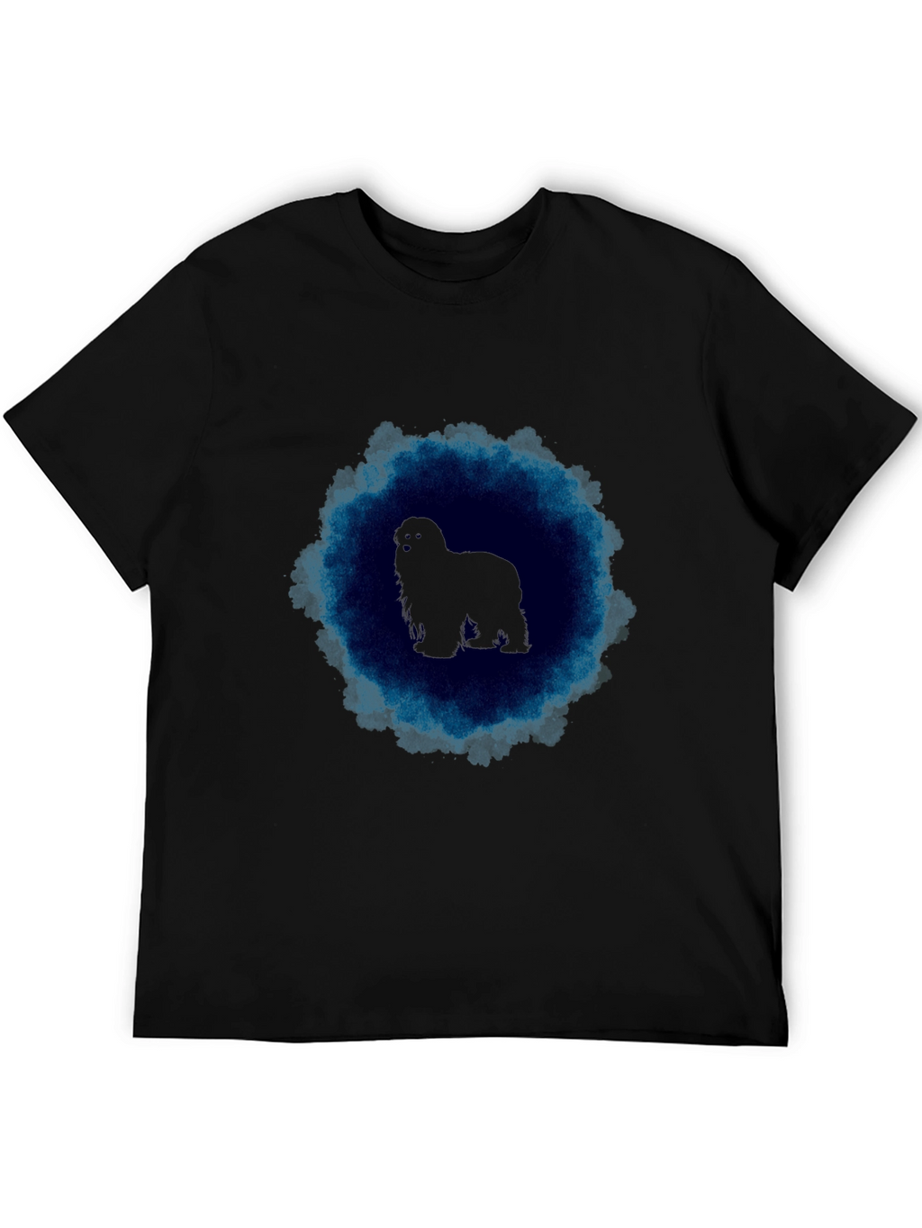 Dog Silhouette Tee - Unique Graphic T-Shirt