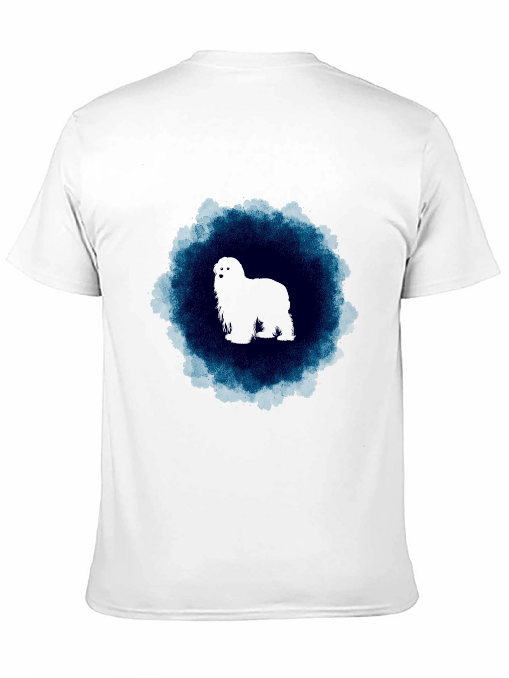 Dog Silhouette Tee - Unique Graphic T-Shirt