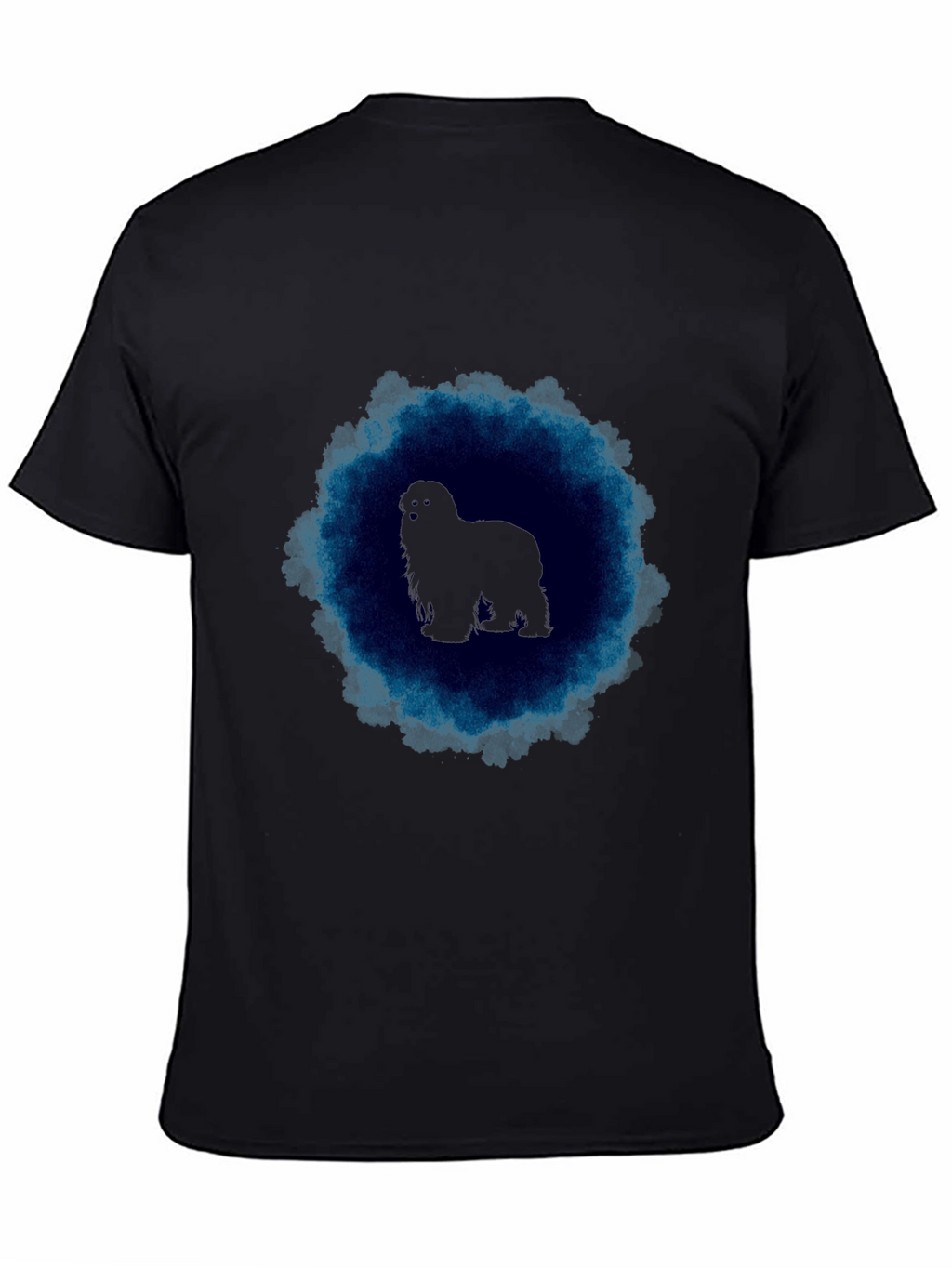 Dog Silhouette Tee - Unique Graphic T-Shirt