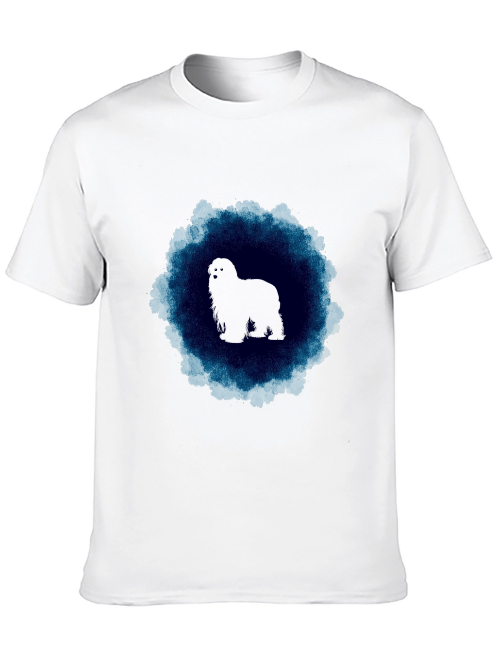 Dog Silhouette Tee - Unique Graphic T-Shirt
