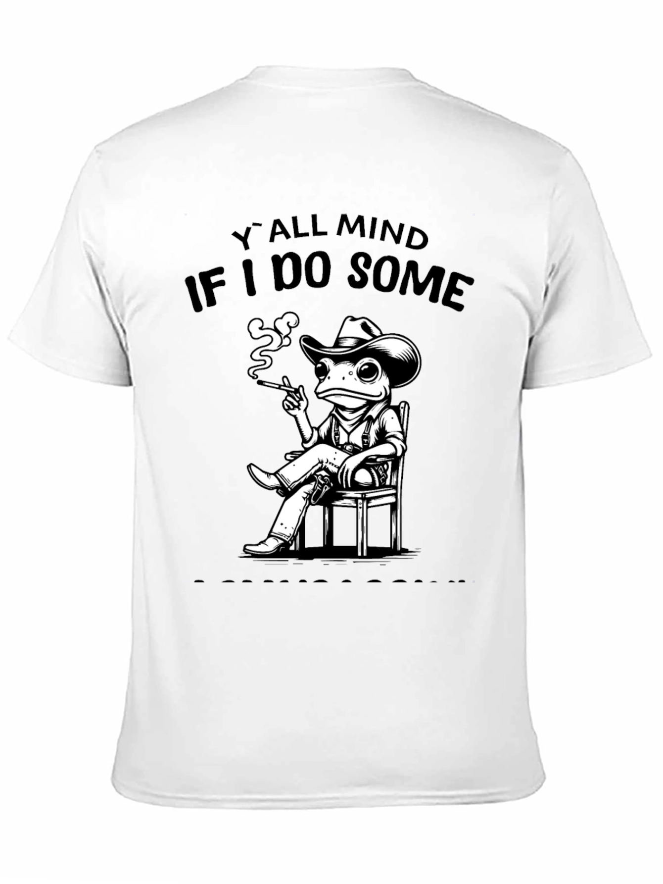 Yall Mind If I Do Some? Frog Cowboy T-Shirt