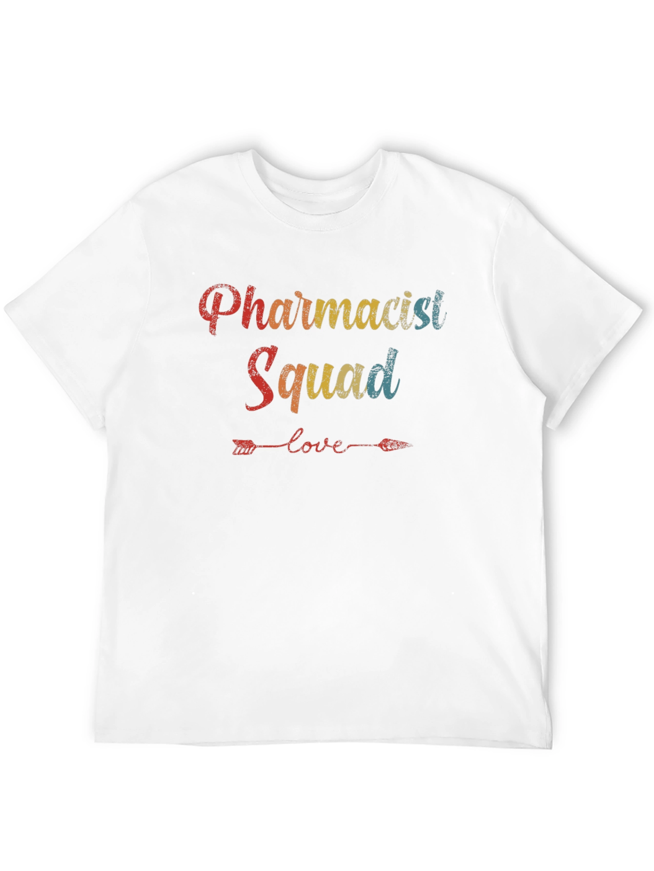 Pharmacist Squad Retro Graphic T-Shirt