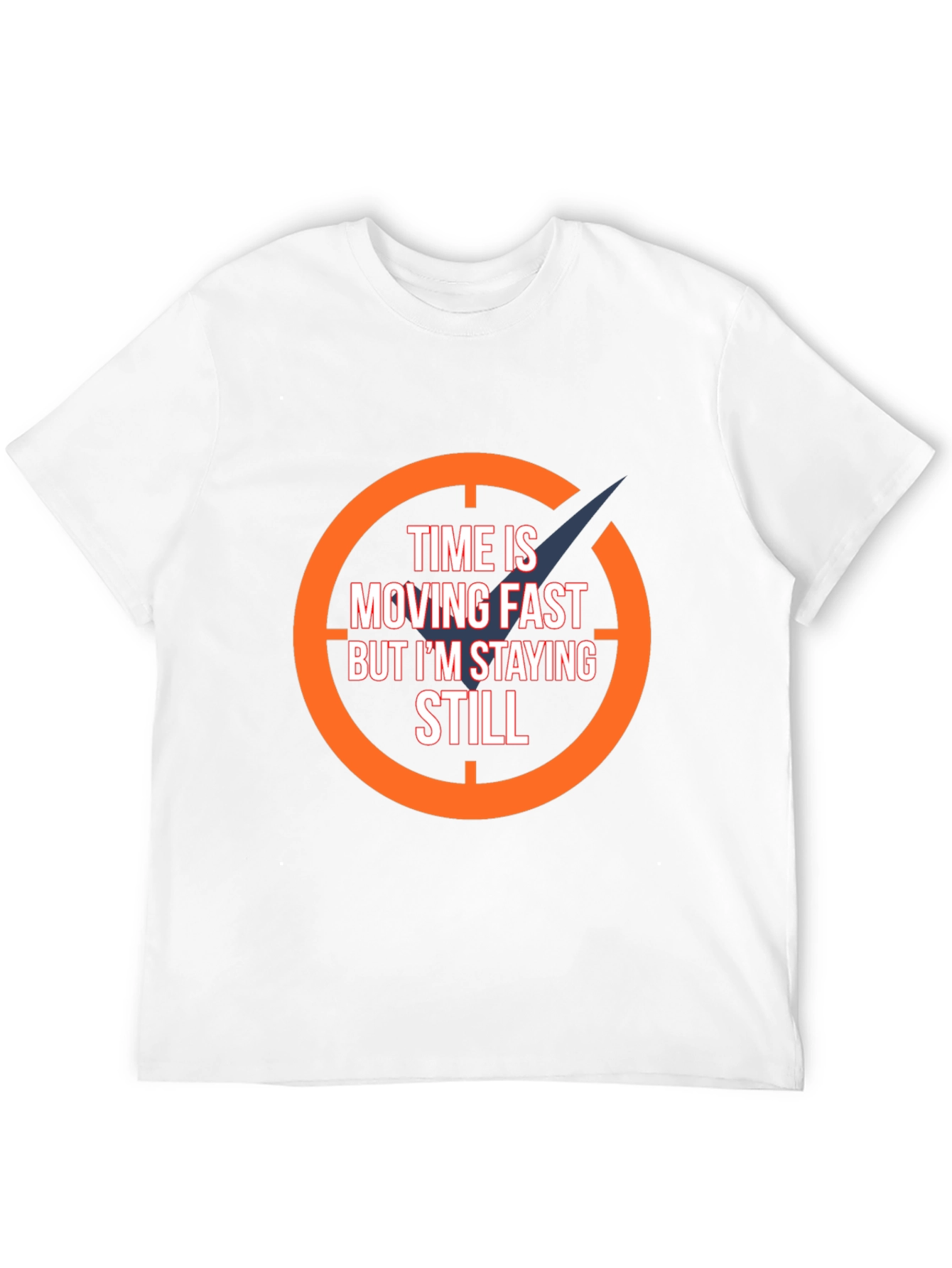Time Moving Fast Mens Graphic Tee