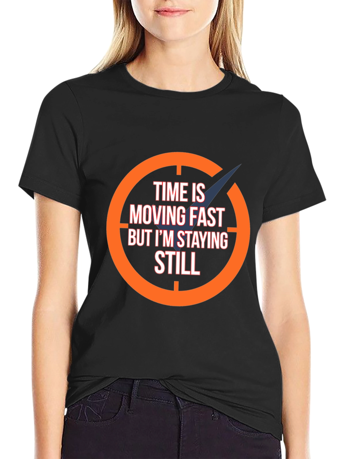 Time Moving Fast Mens Graphic Tee