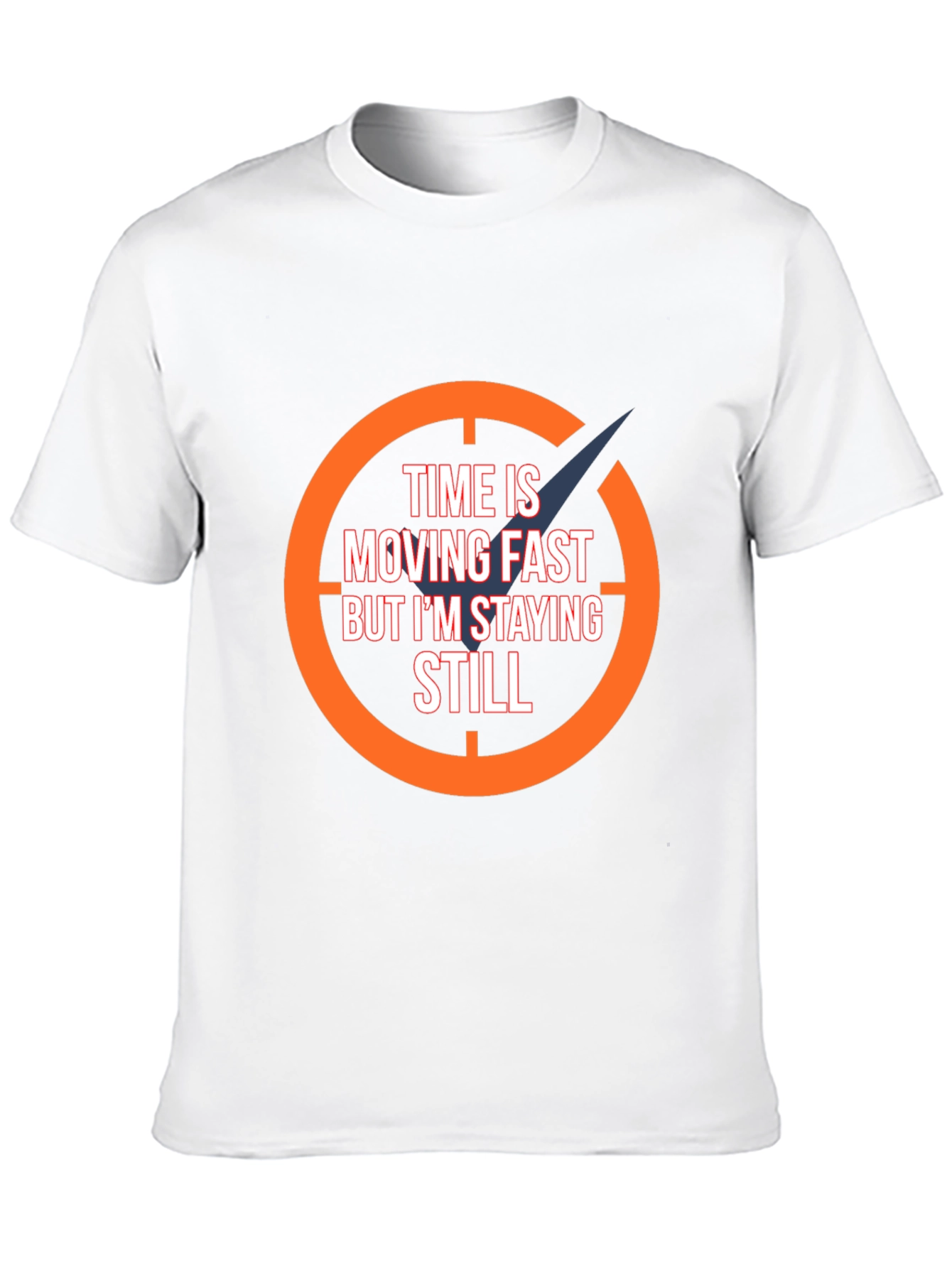 Time Moving Fast Mens Graphic Tee