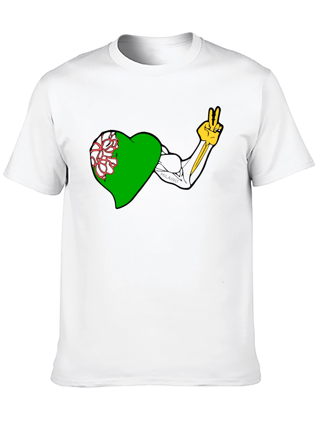 Heart & Muscle Graphic Tee