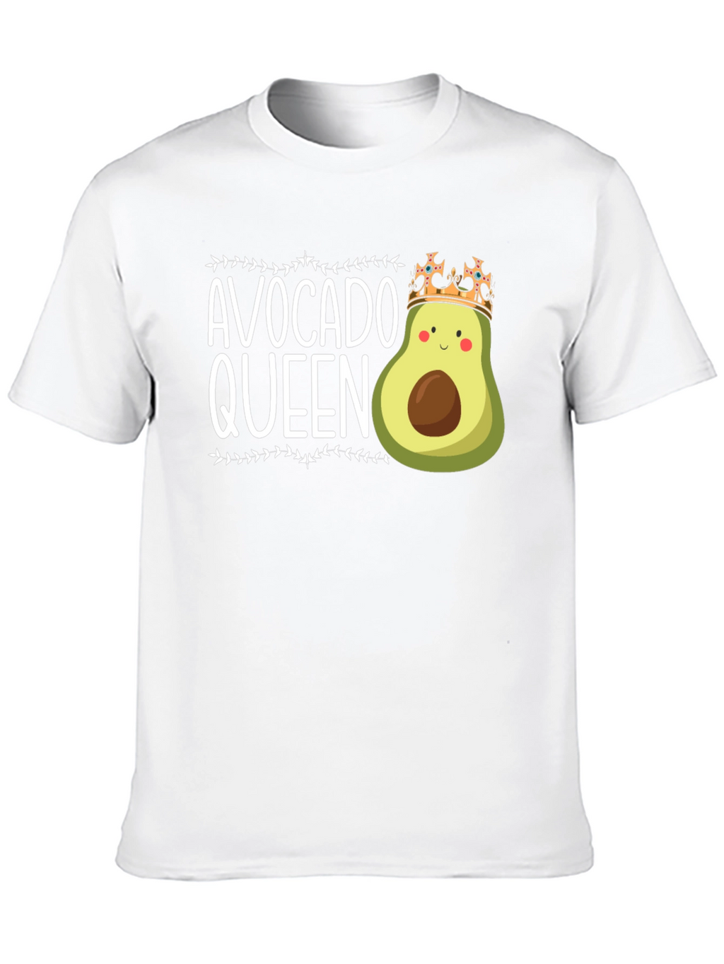 Avocado Queen Black T-Shirt