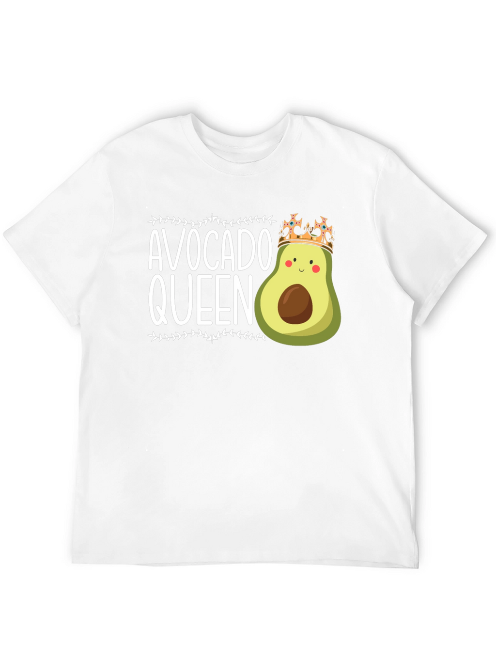 Avocado Queen Black T-Shirt