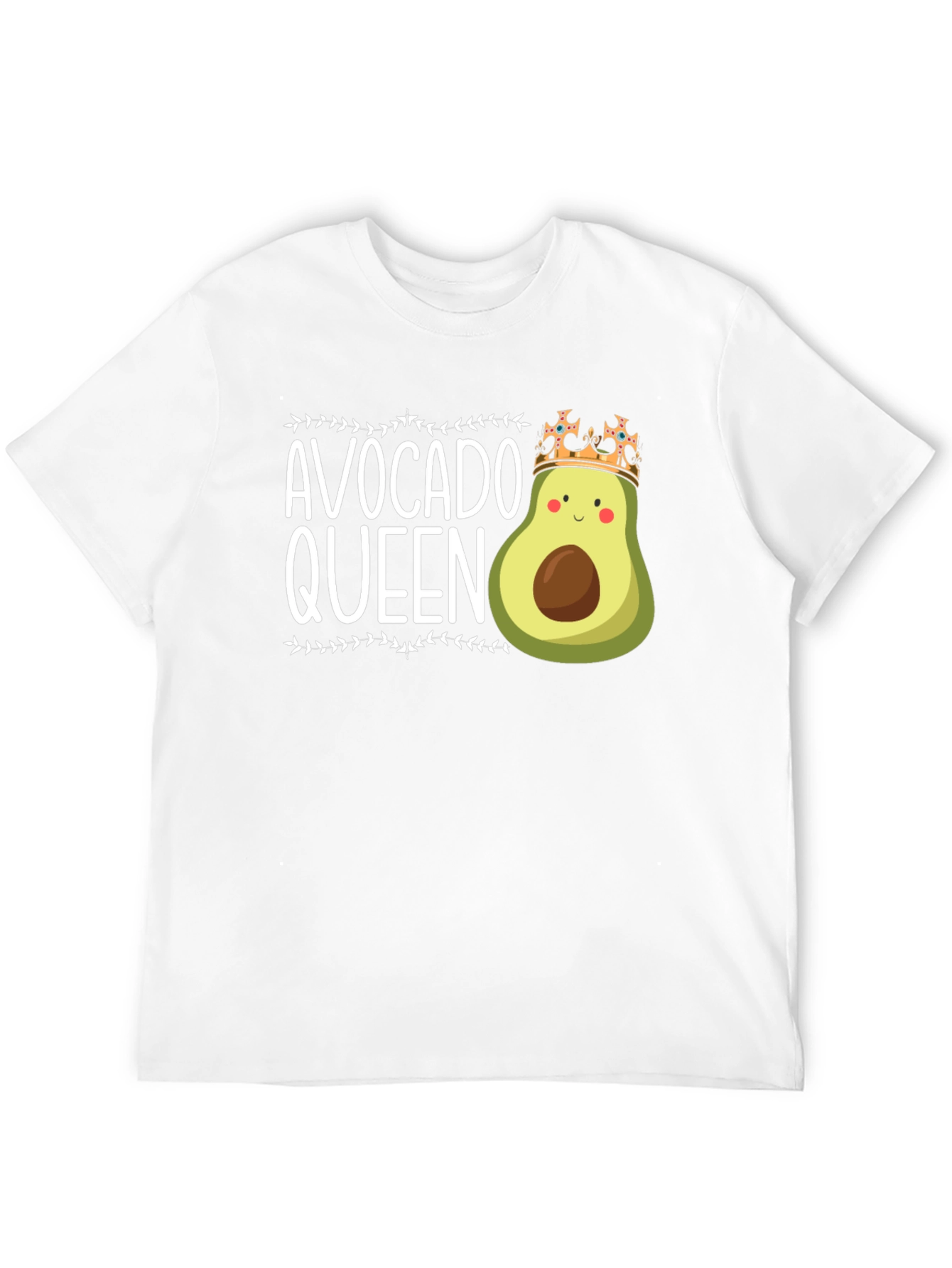 Avocado Queen Black T-Shirt
