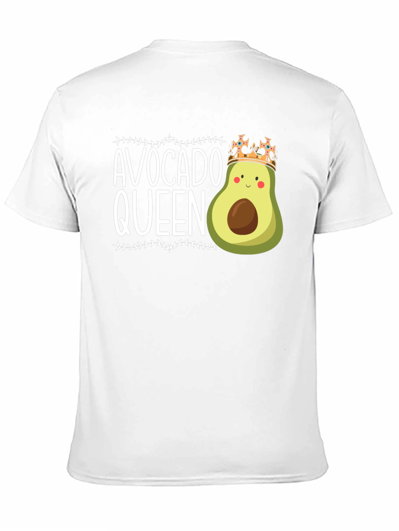 Avocado Queen Black T-Shirt