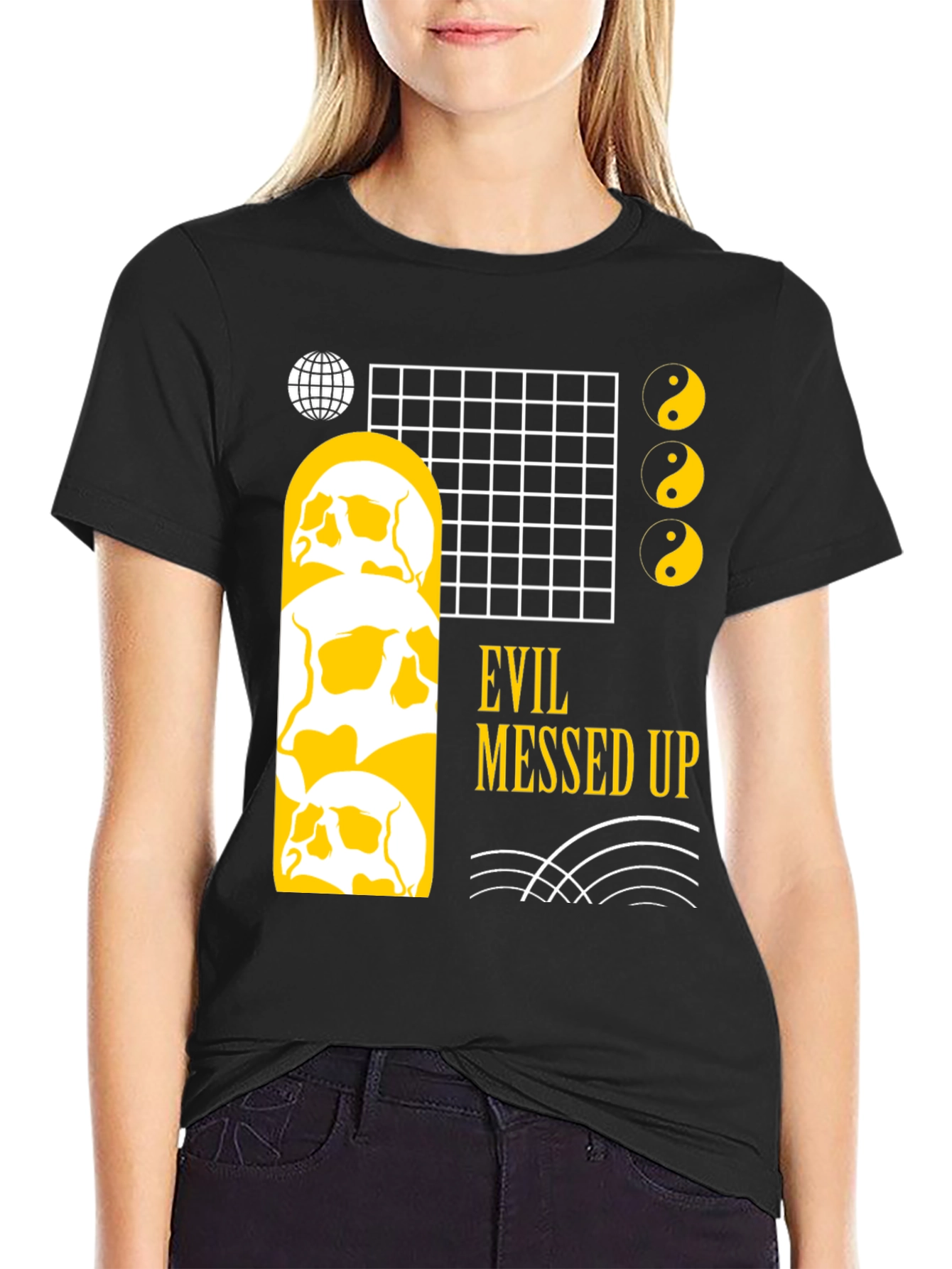 Evil Messed Up Graphic Tee