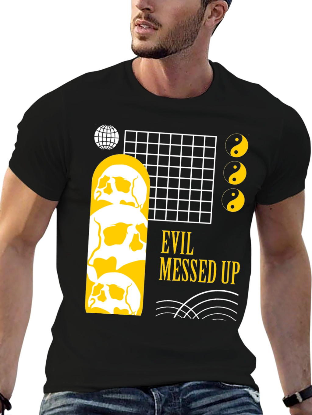 Evil Messed Up Graphic Tee