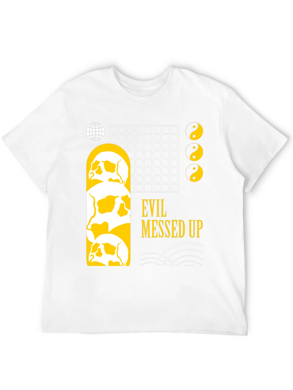 Evil Messed Up Graphic Tee