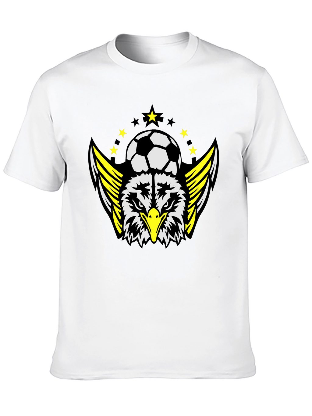 Eagle Soccer T-Shirt - Black