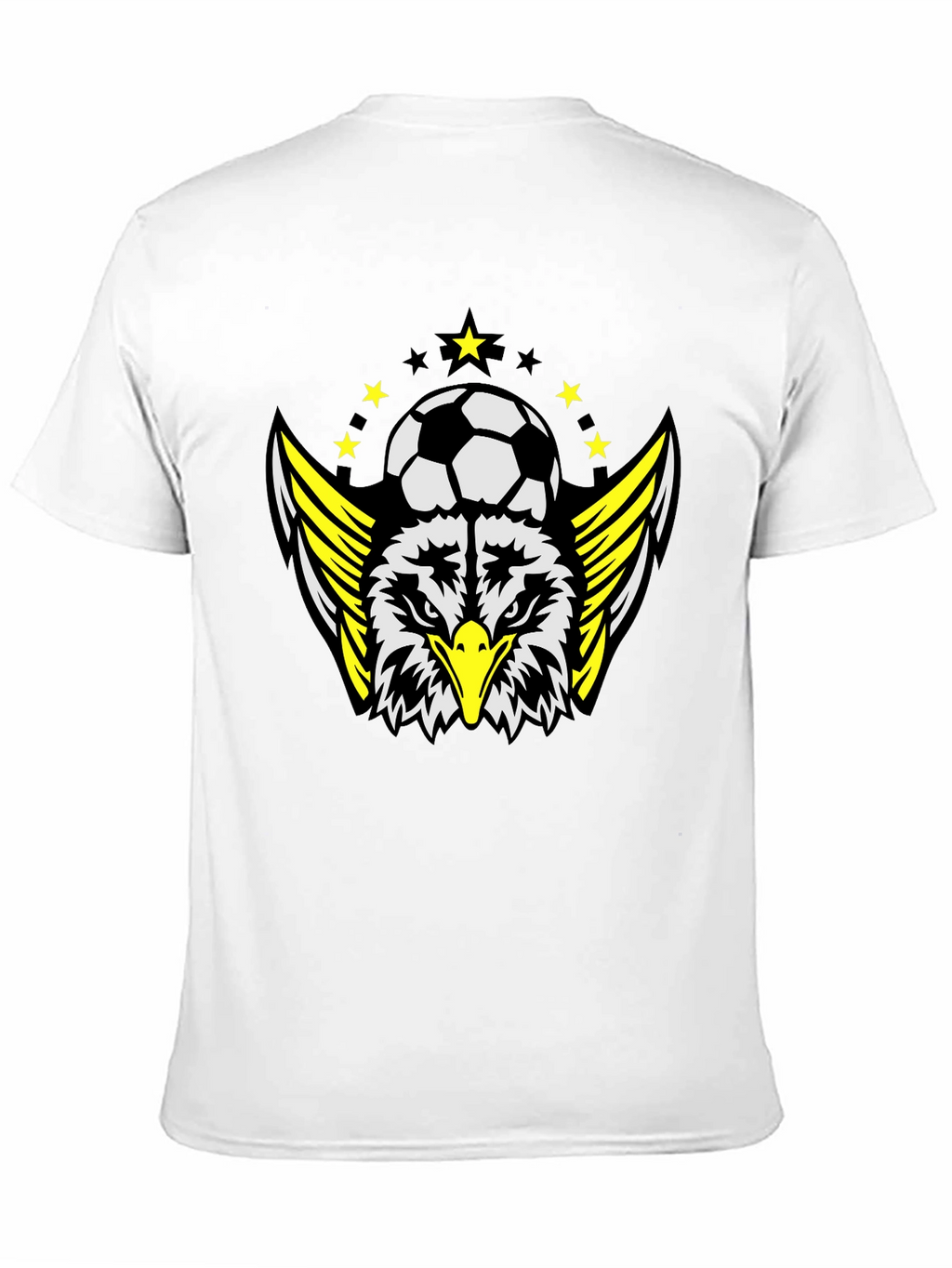 Eagle Soccer T-Shirt - Black