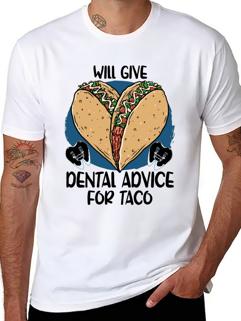 Taco Dental Advice Graphic Tee