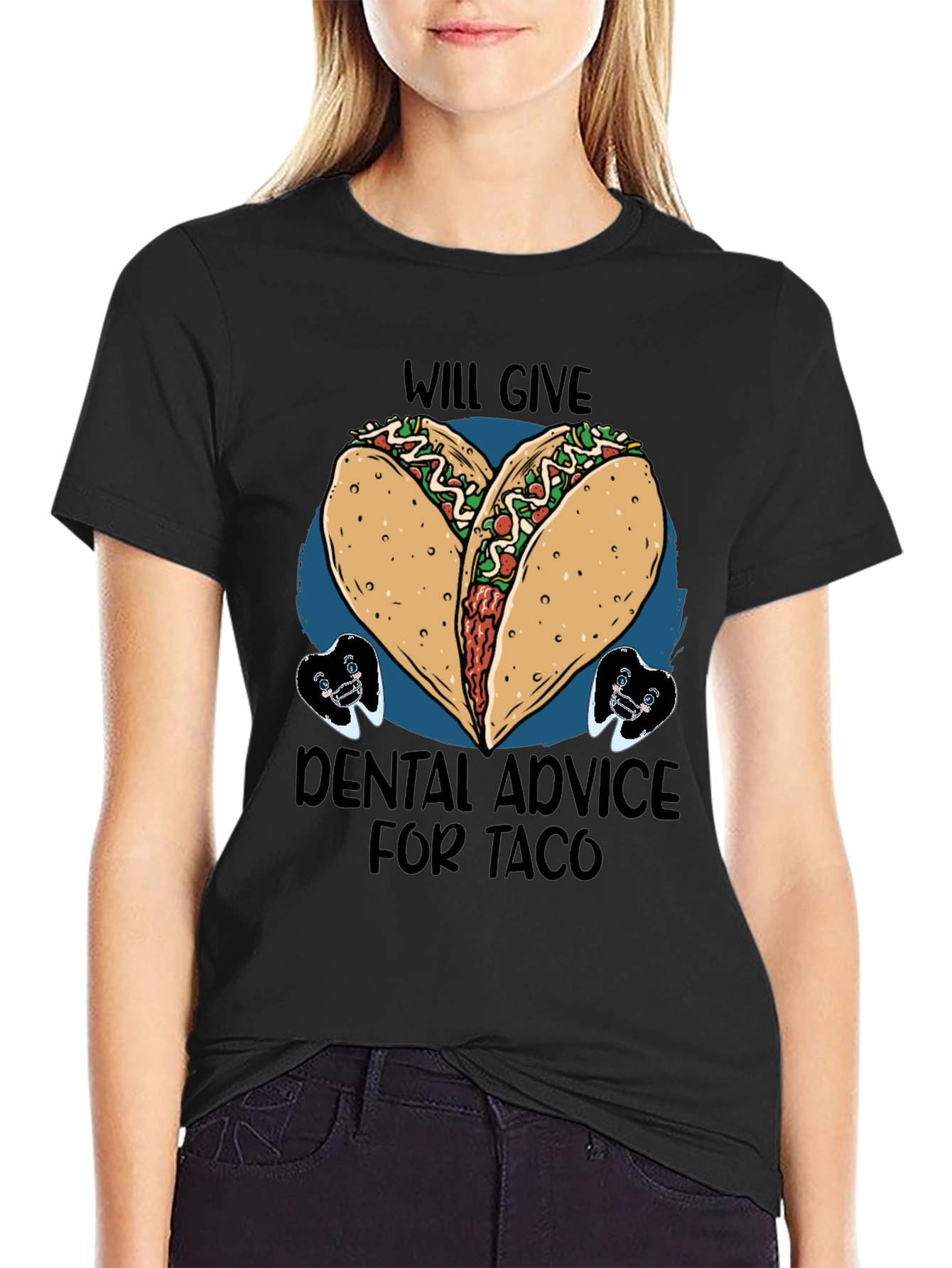 Taco Dental Advice Graphic Tee