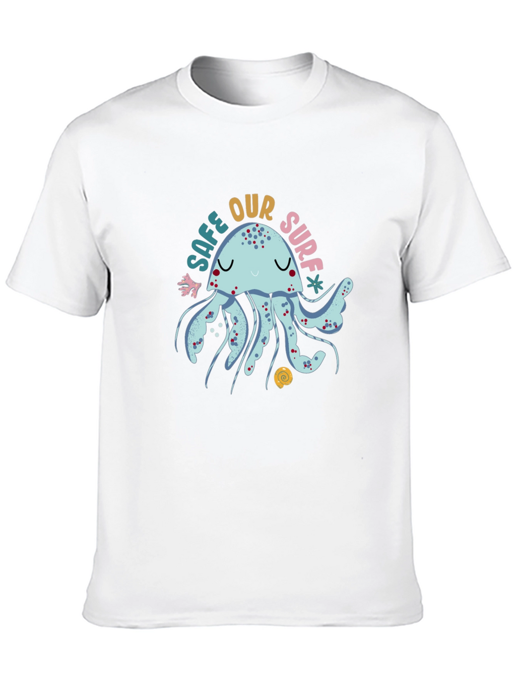 Save Our Surf Jellyfish Graphic Tee - Black