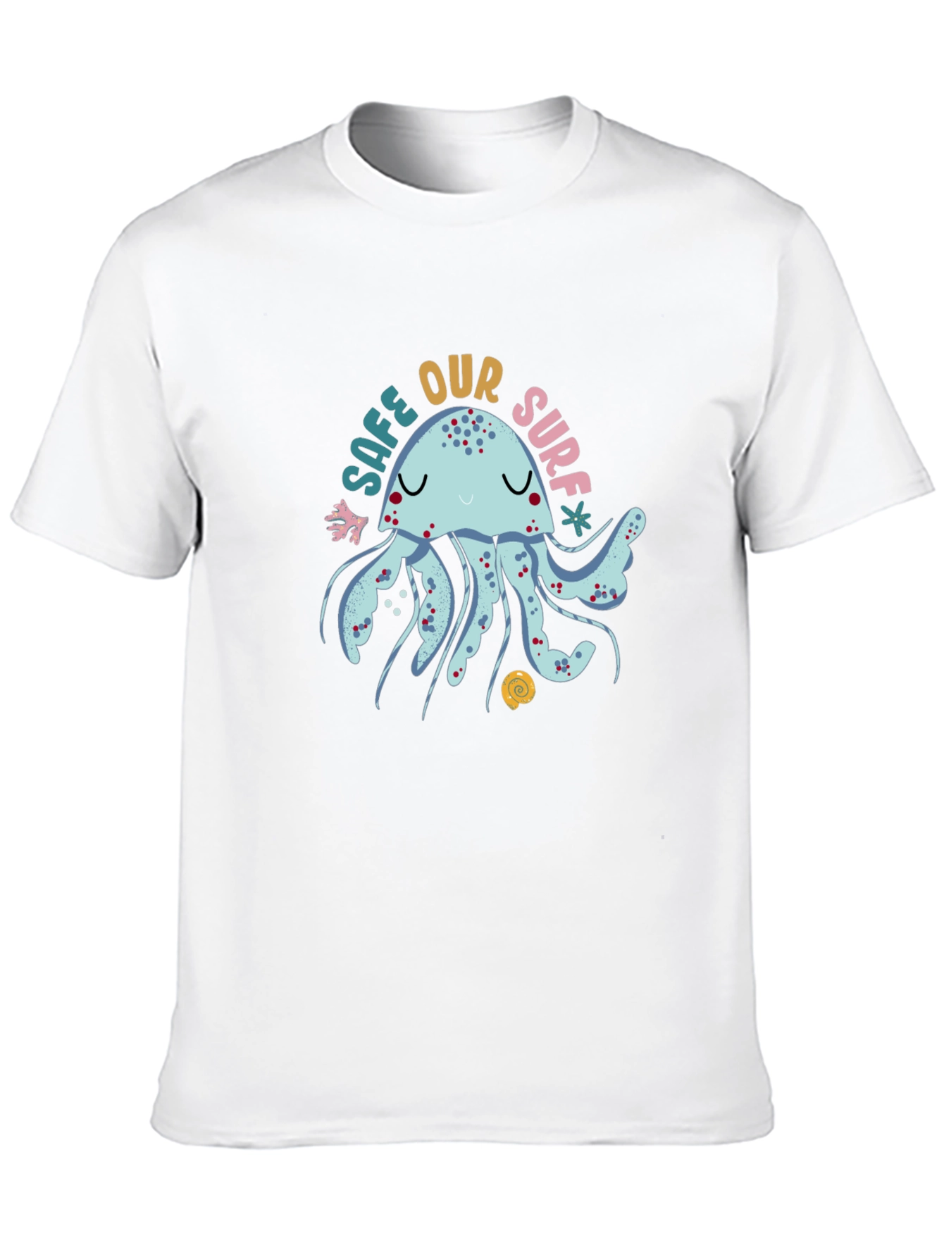 Save Our Surf Jellyfish Graphic Tee - Black