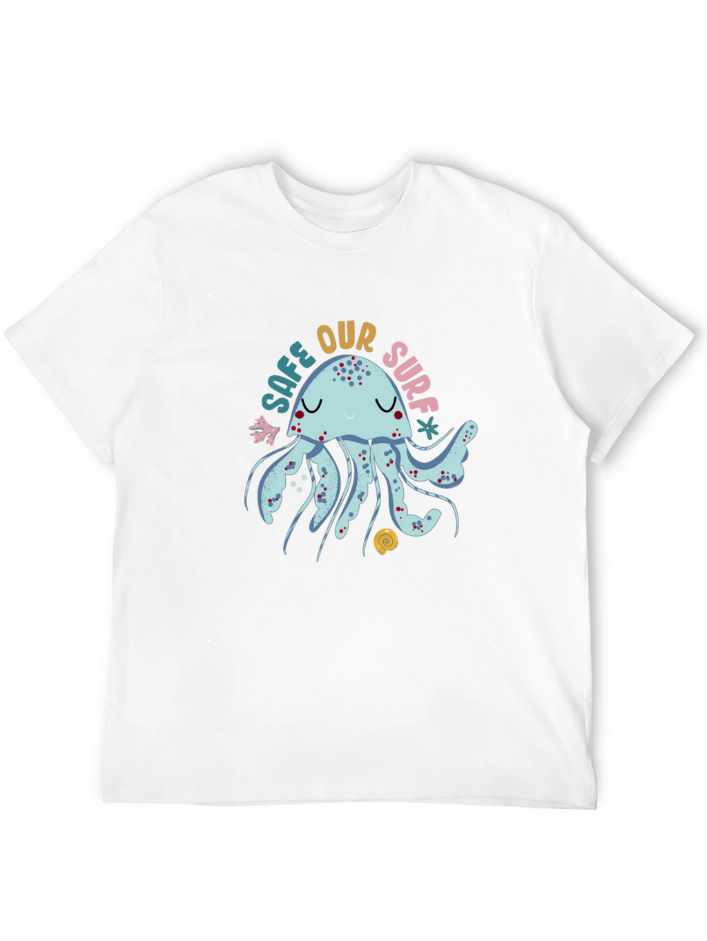 Save Our Surf Jellyfish Graphic Tee - Black
