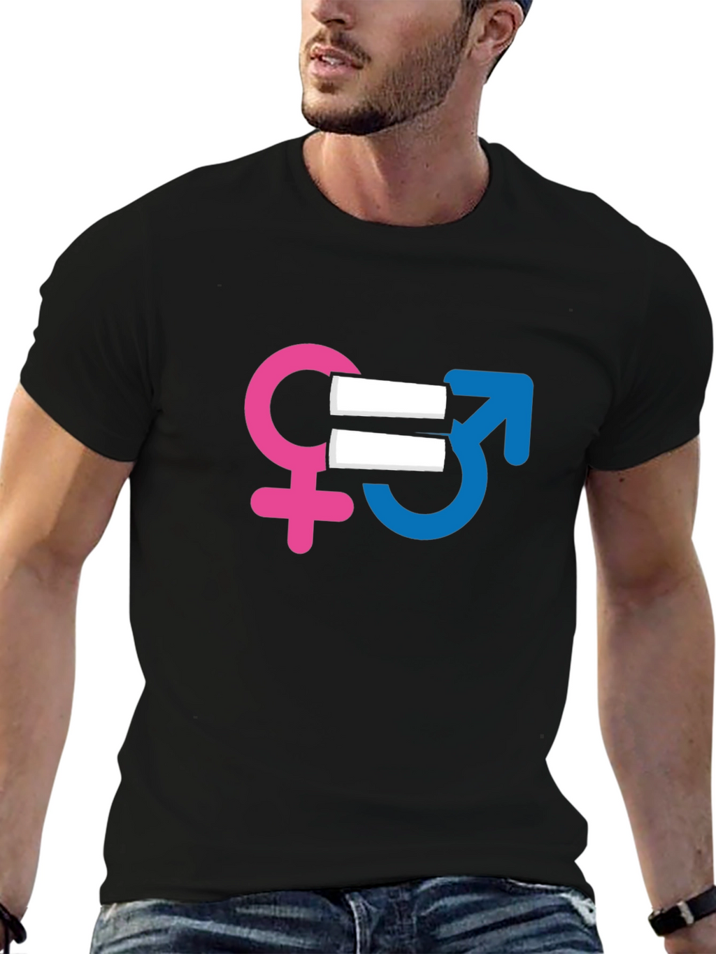 Equality Symbol T-Shirt - Black