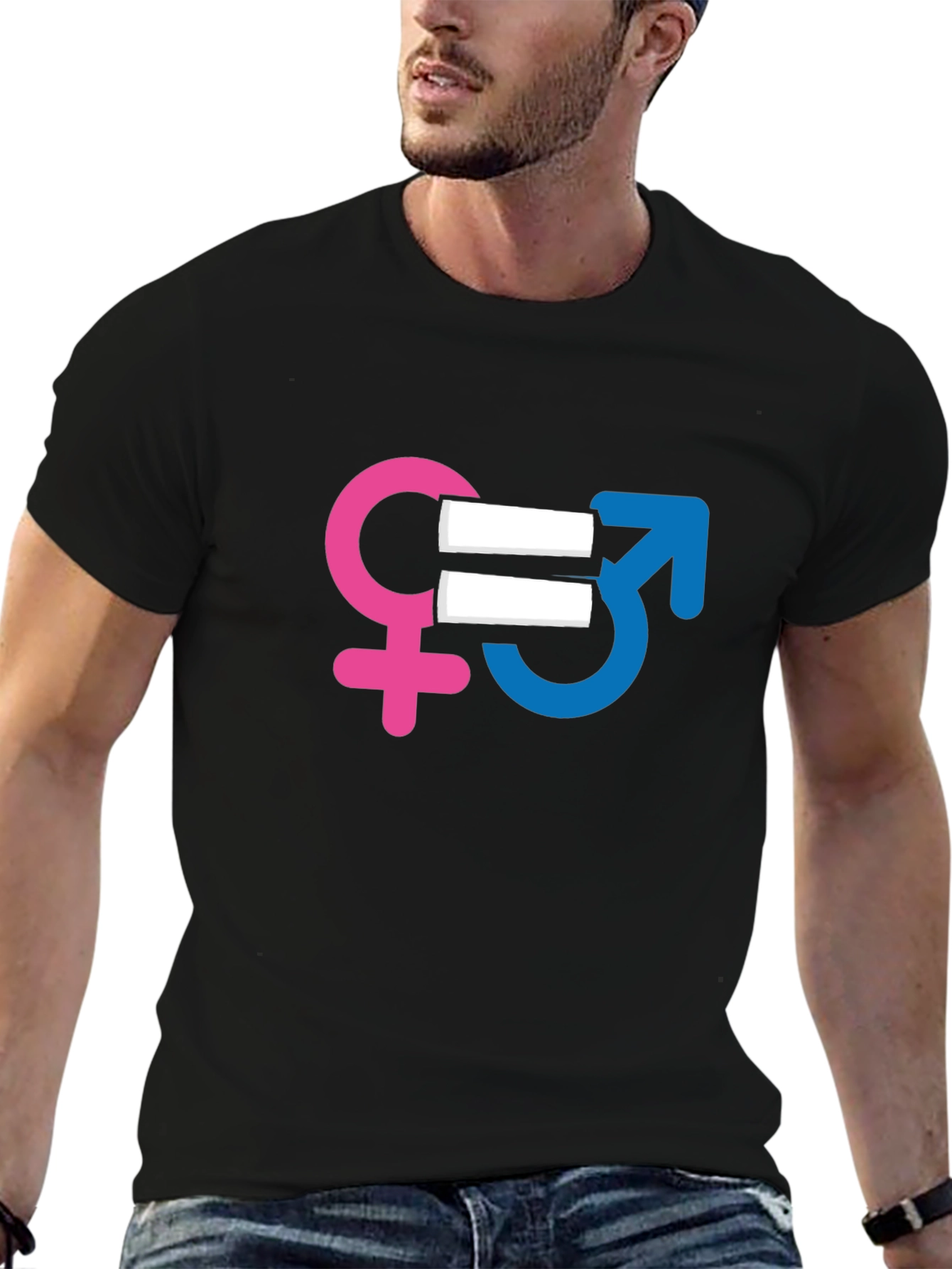 Equality Symbol T-Shirt - Black