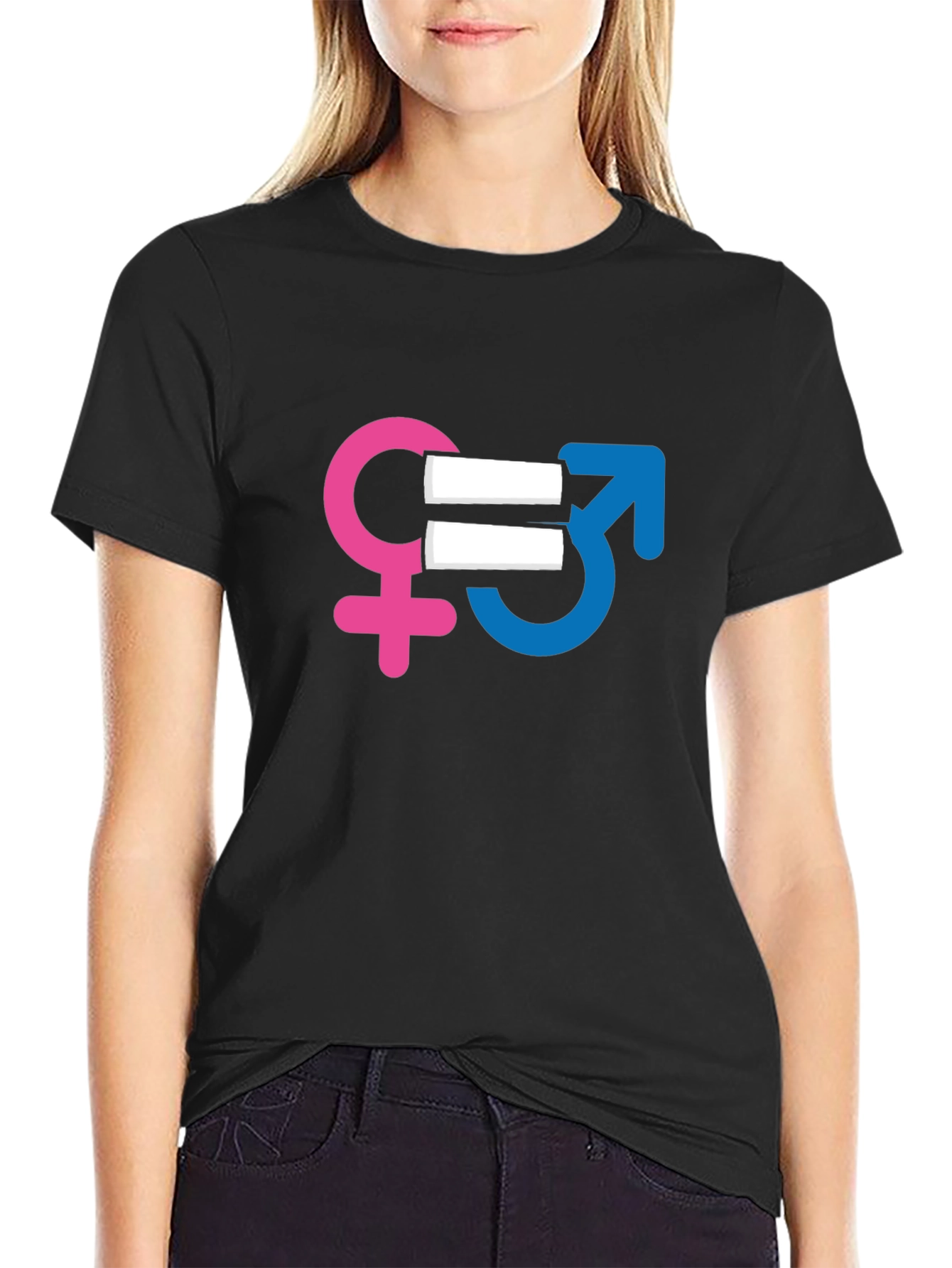 Equality Symbol T-Shirt - Black