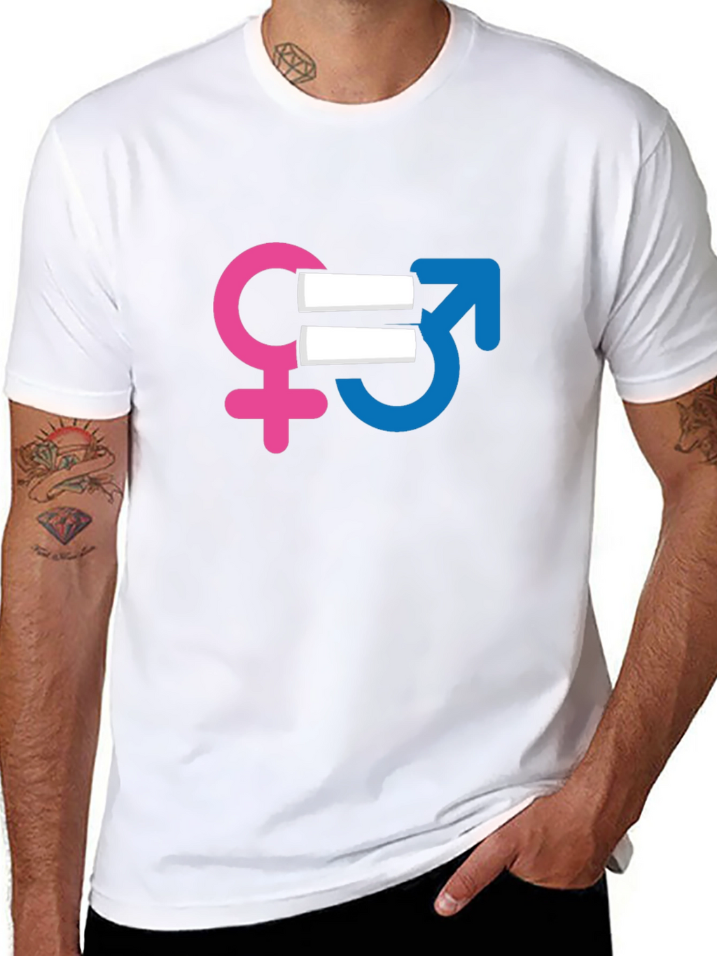 Equality Symbol T-Shirt - Black