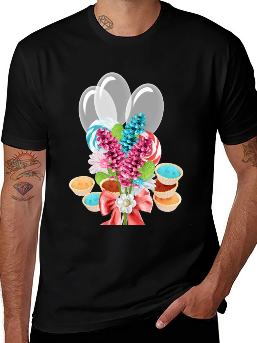 Sweet Treat Bouquet Graphic Tee