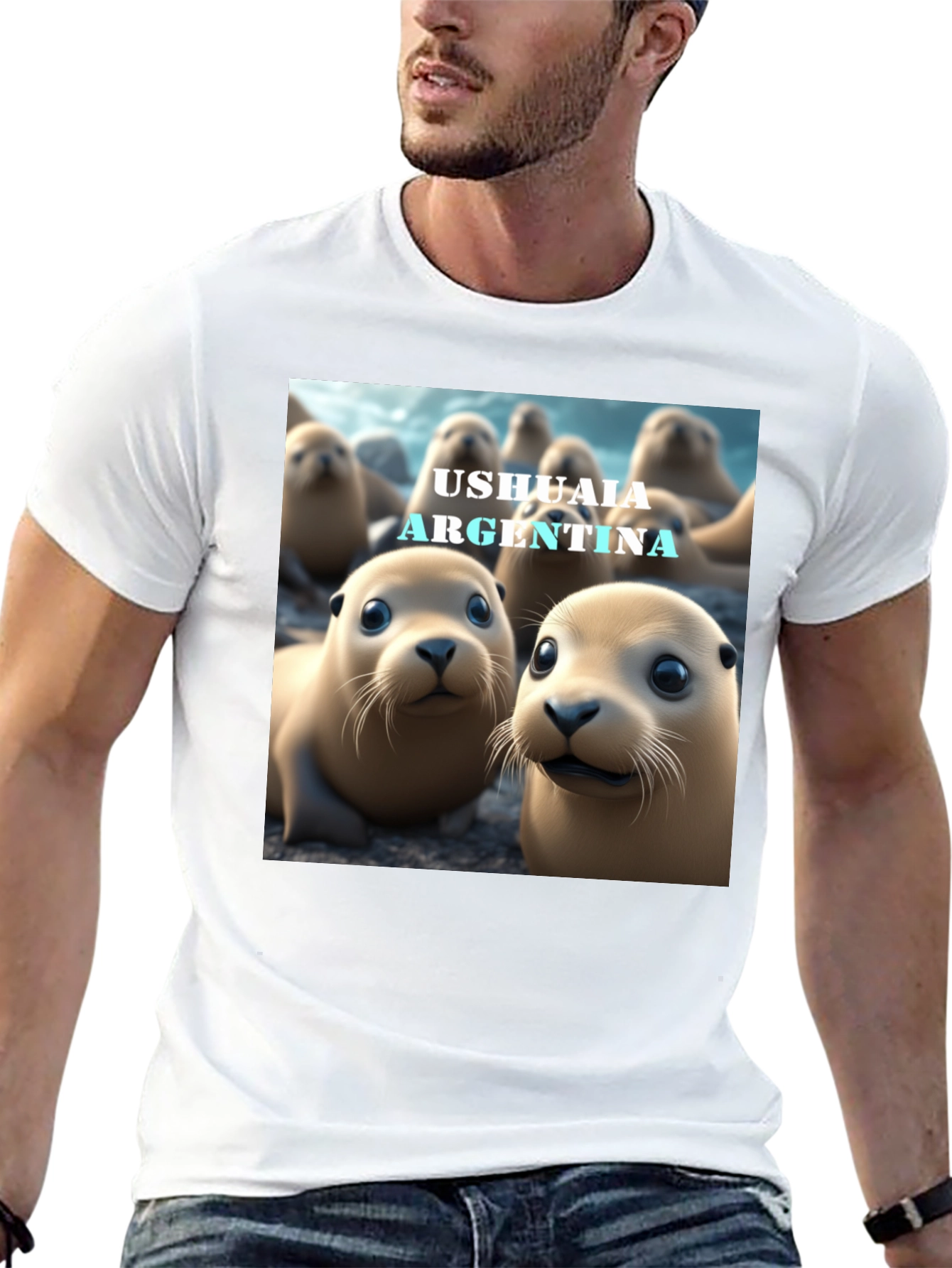 Ushuaia Argentina Seal T-Shirt