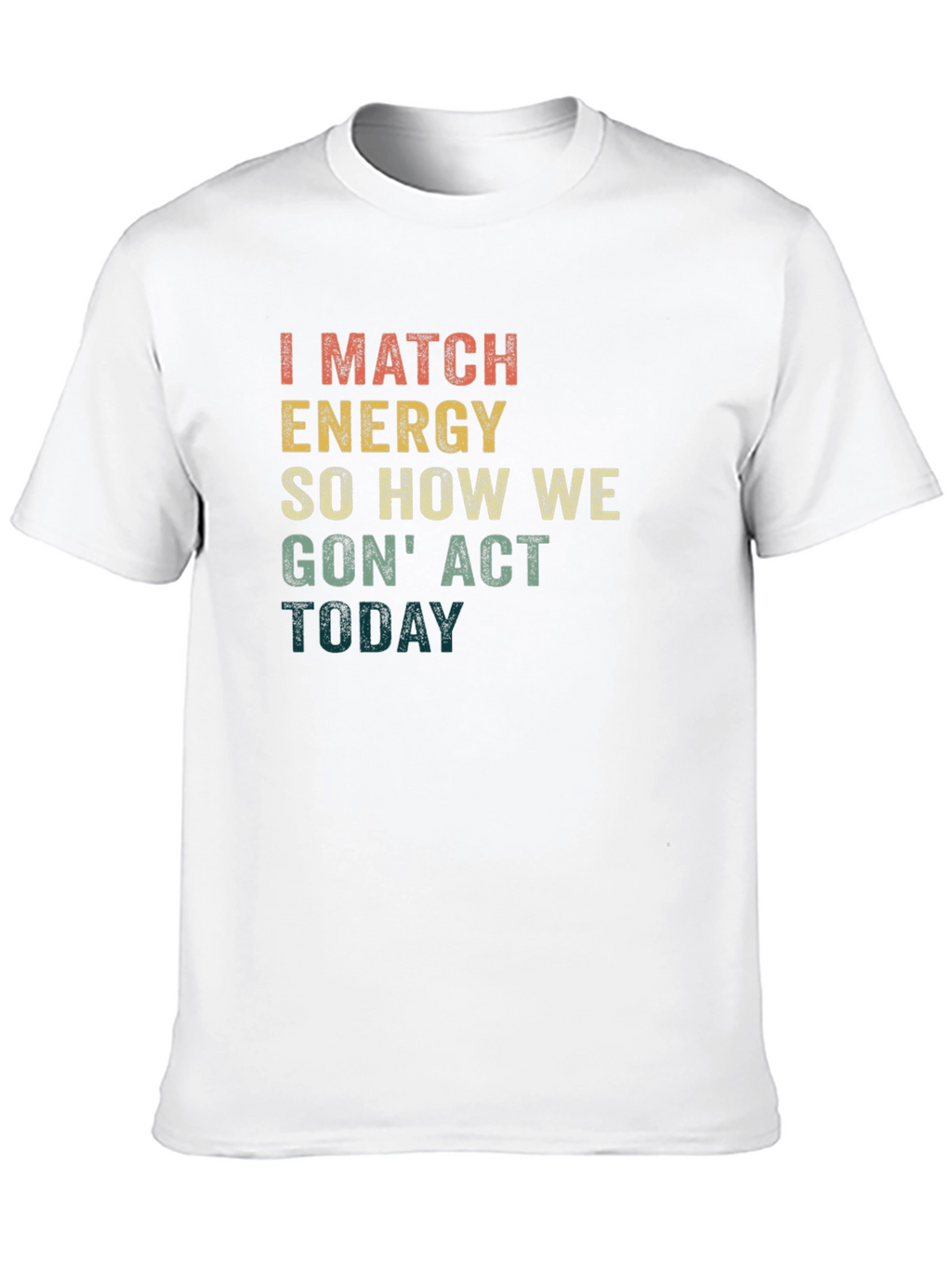 Match Energy Graphic Tee - Black Unisex