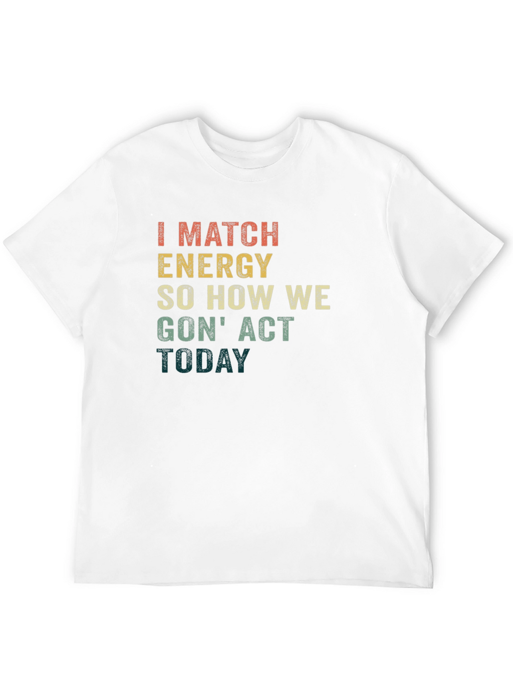 Match Energy Graphic Tee - Black Unisex