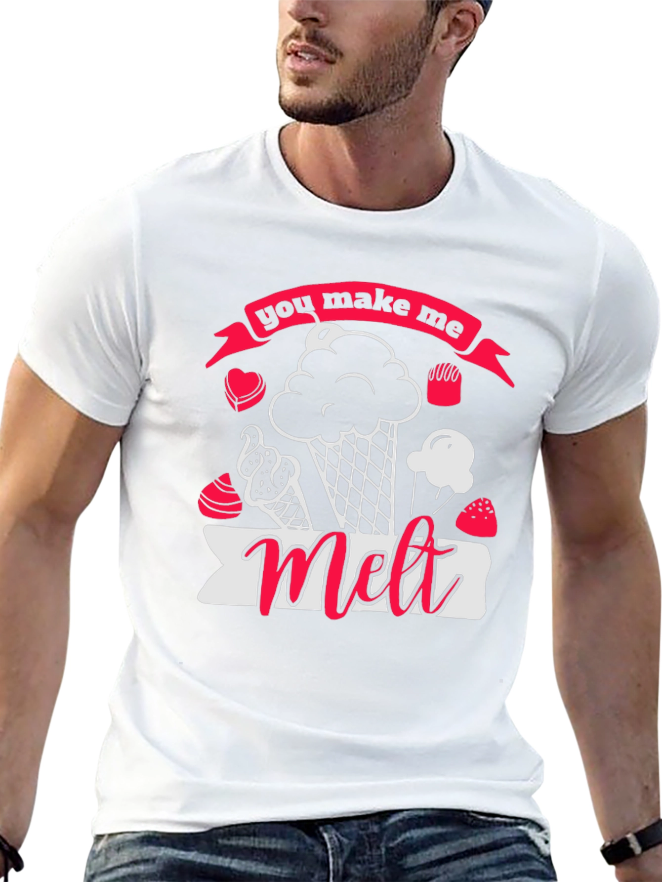You Make Me Melt Ice Cream Graphic Tee