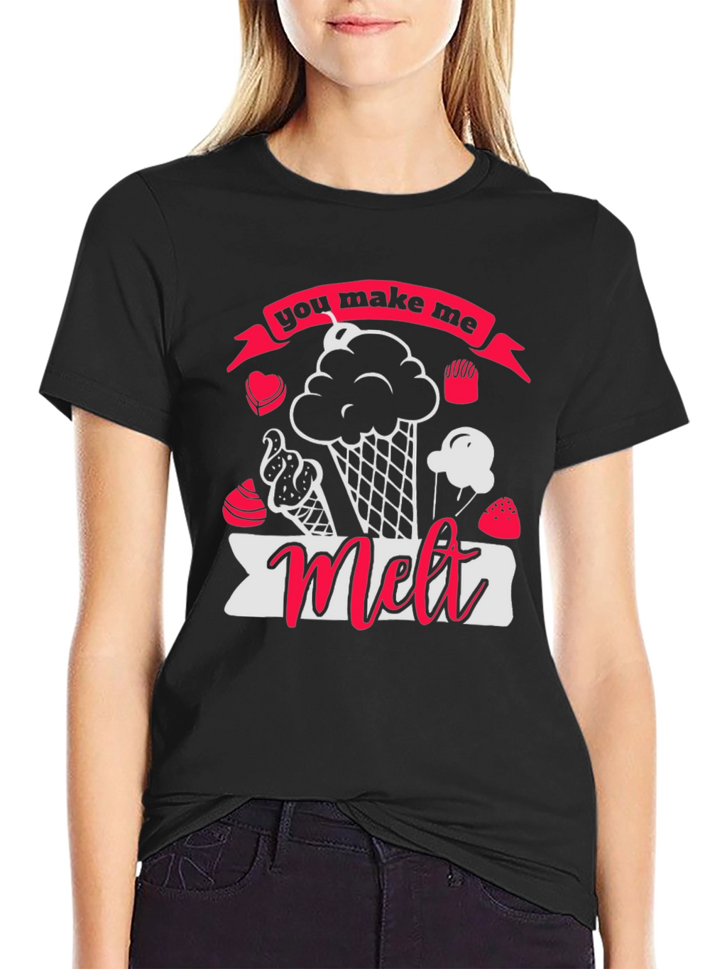 You Make Me Melt Ice Cream Graphic Tee