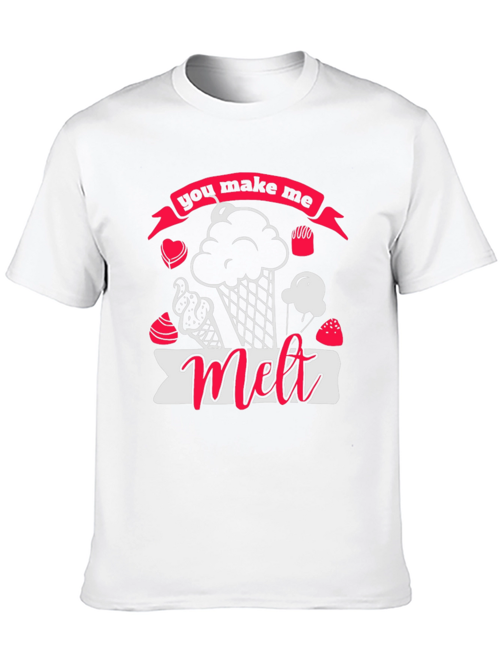 You Make Me Melt Ice Cream Graphic Tee