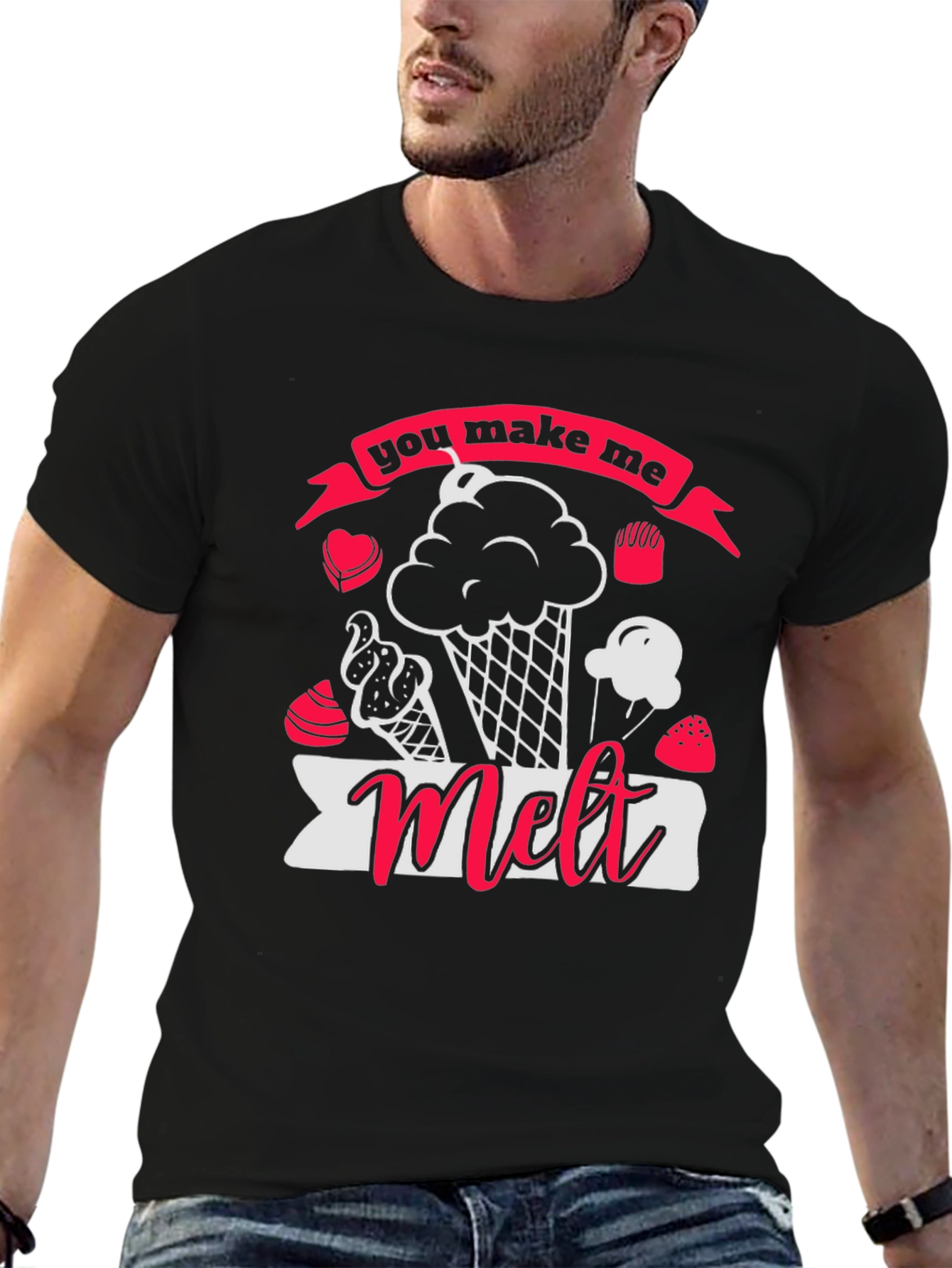 You Make Me Melt Ice Cream Graphic Tee