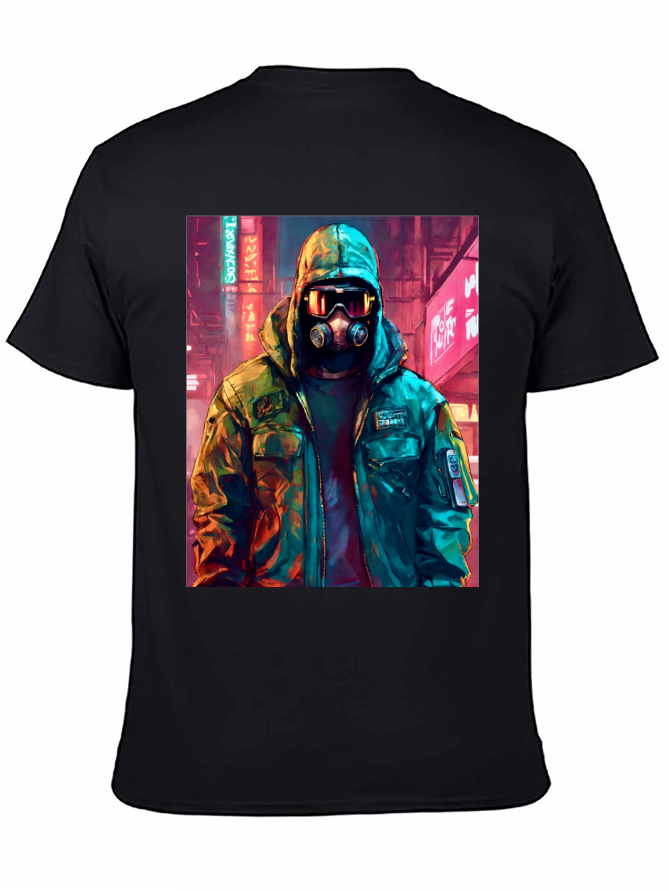Cyberpunk Gas Mask T-Shirt