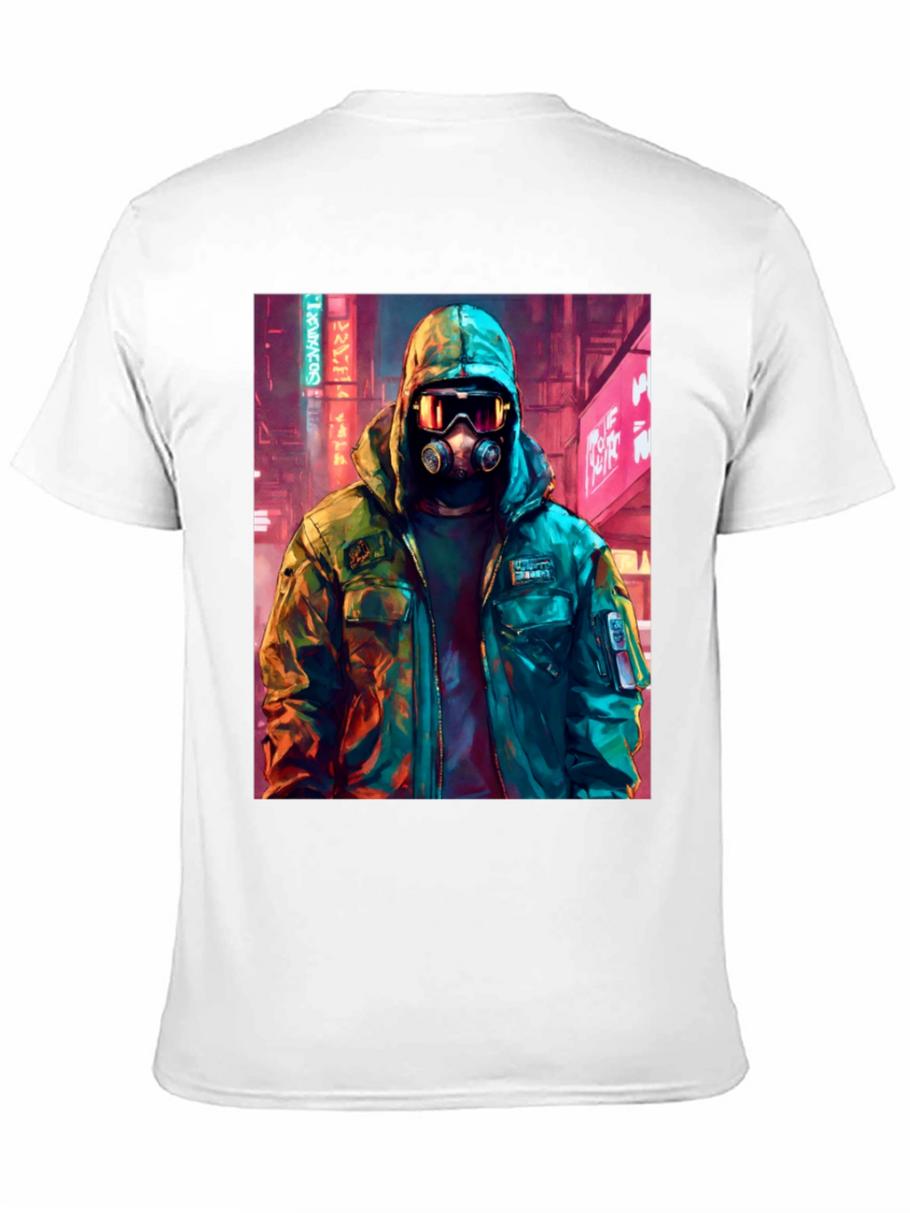 Cyberpunk Gas Mask T-Shirt